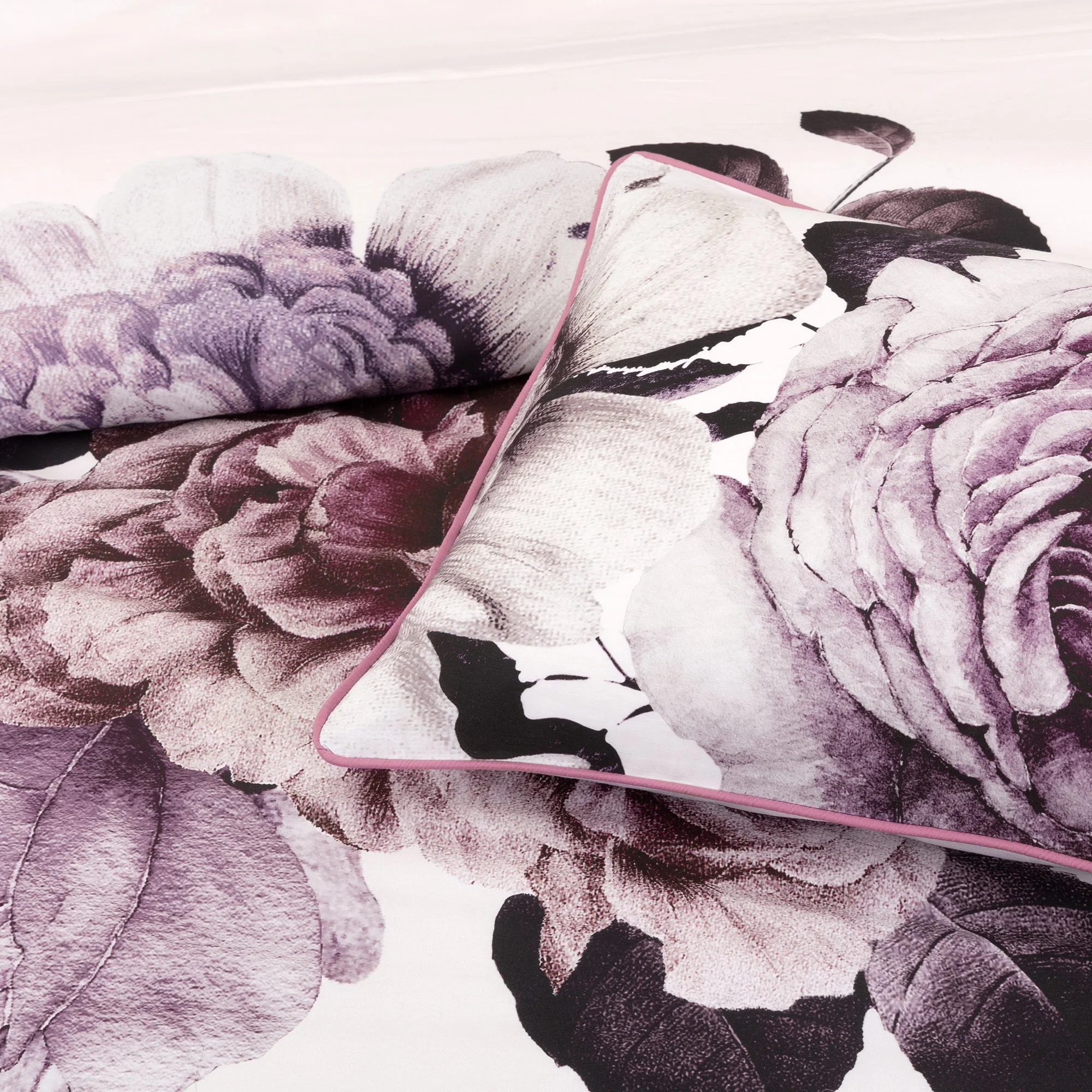 Kiara Quilt Cover Set Lavender - Image 3