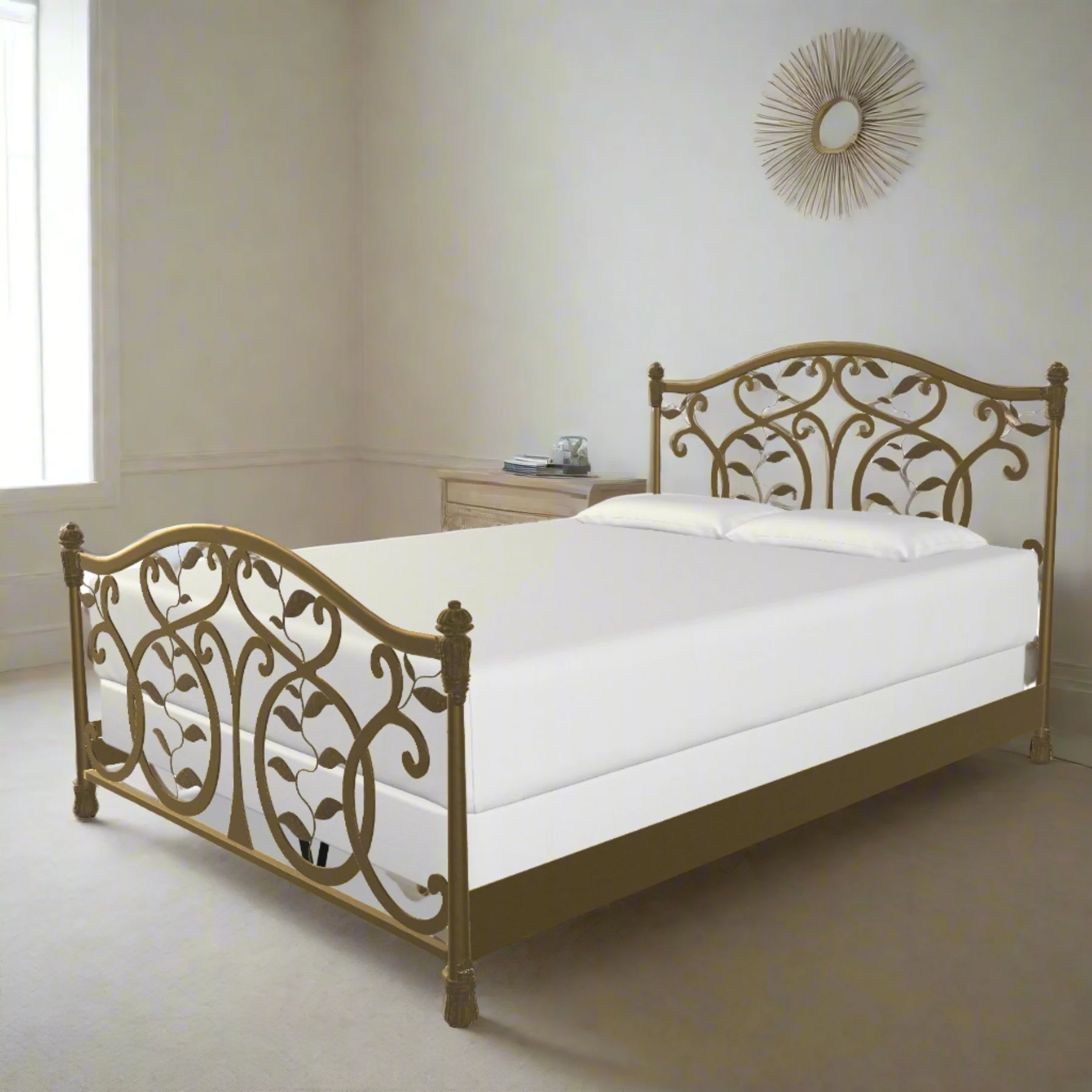 Laurel Cast Iron Bed Frame - Image 4
