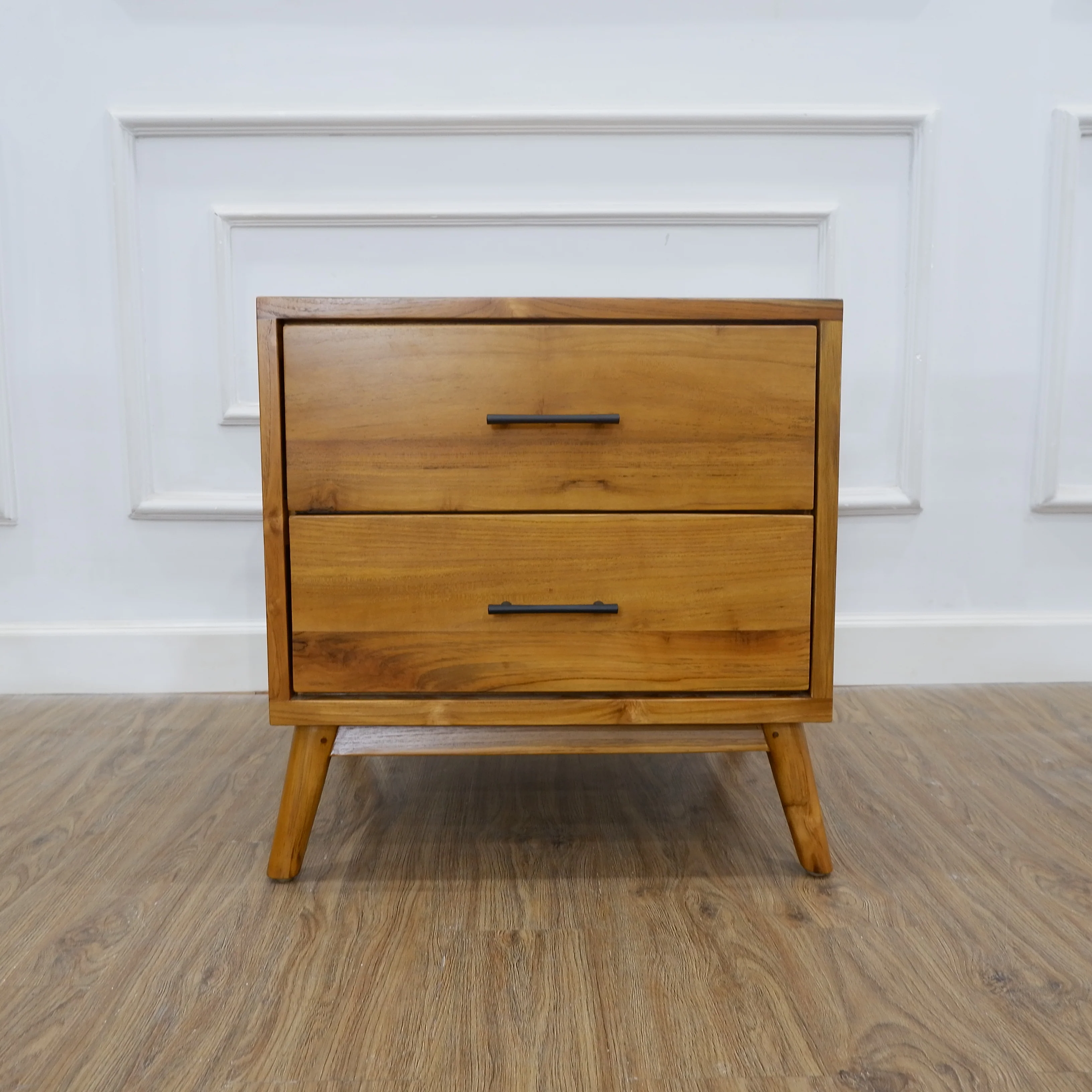 Lennart Bedside Table with Handles - Image 3