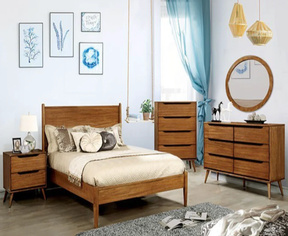 Lennart Wood Bed Frame - Image 5
