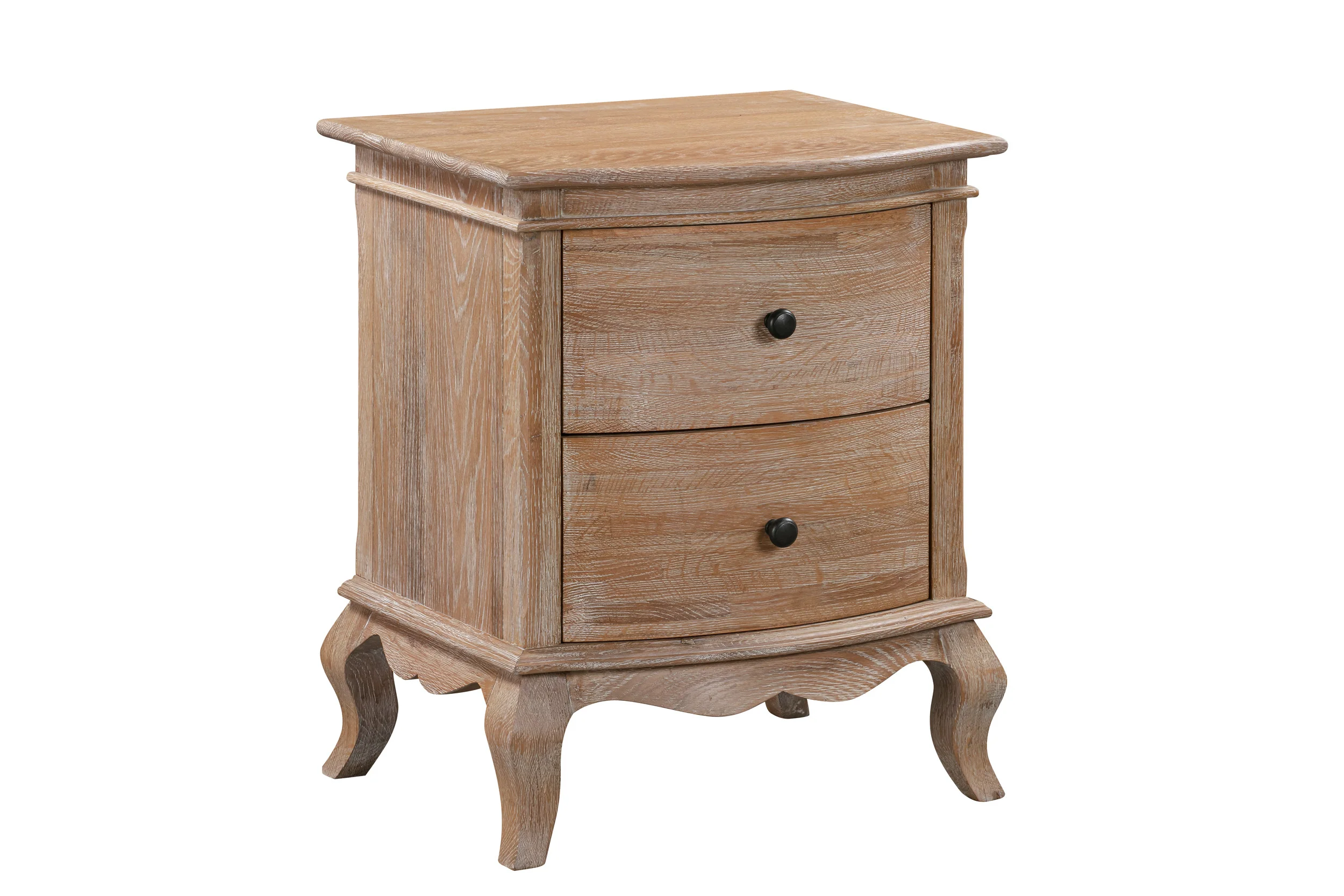 Milles Wood Bedside Table - Image 2