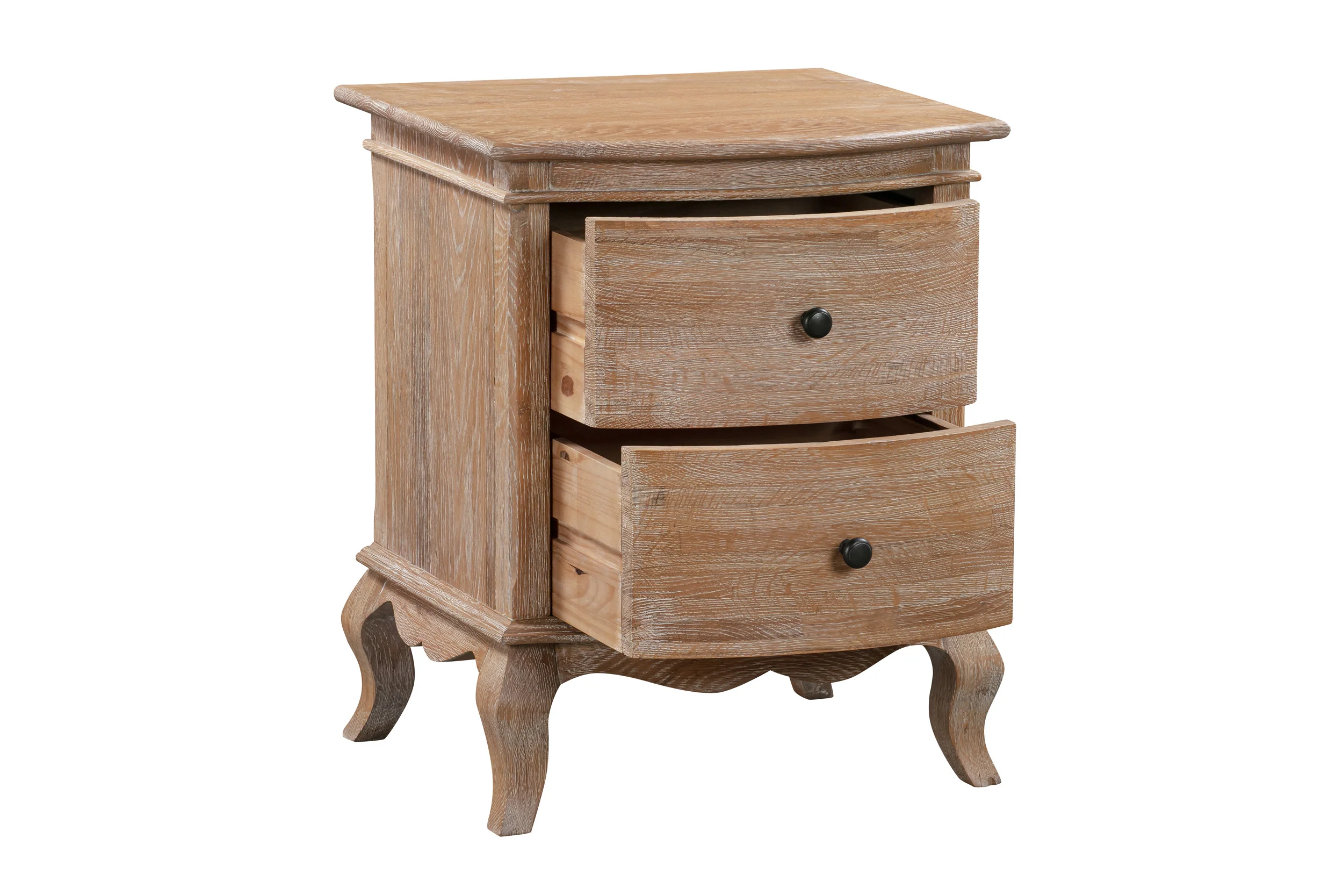 Milles Wood Bedside Table - Image 3