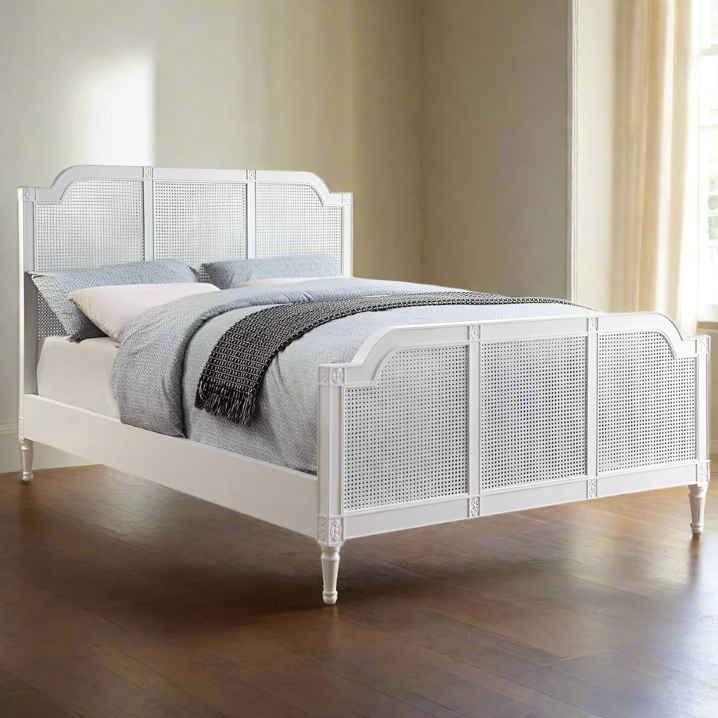 Loire Rattan and Wood Bed Frame - Image 2