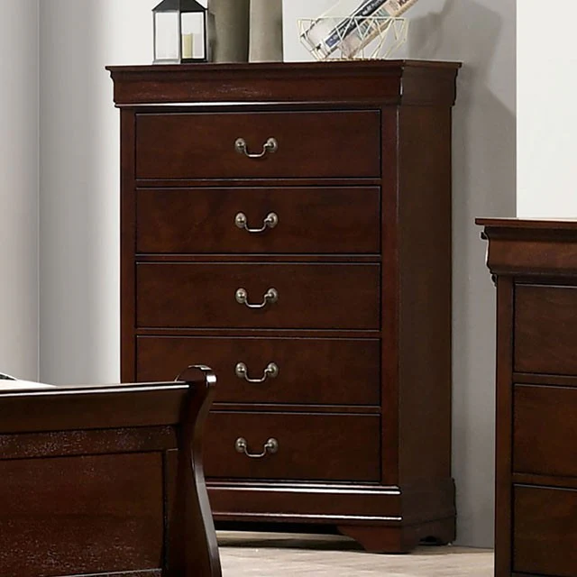 Louis Philippe Chest Of Drawers - Cherry