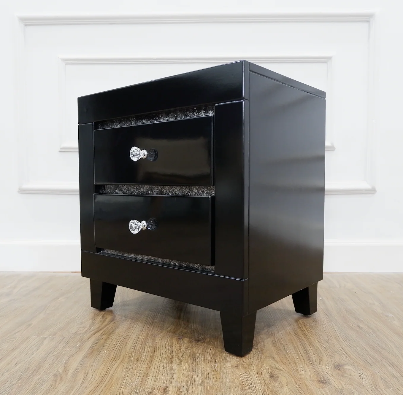 Magdeburg Bedside Table - Black - Image 3