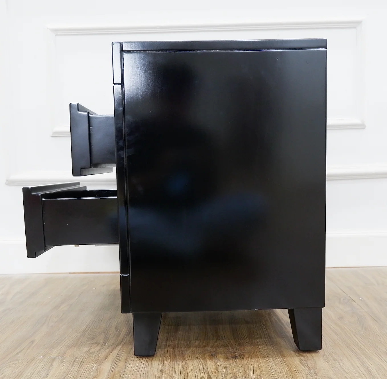Magdeburg Bedside Table - Black - Image 4