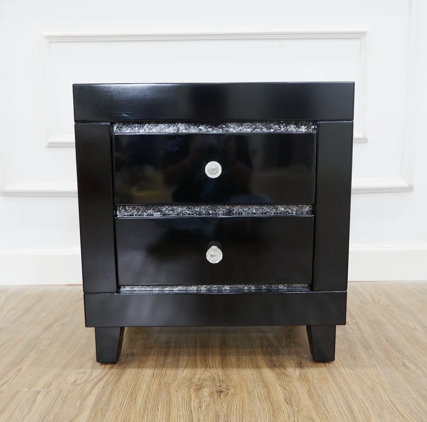 Magdeburg Bedside Table - Black - Image 5