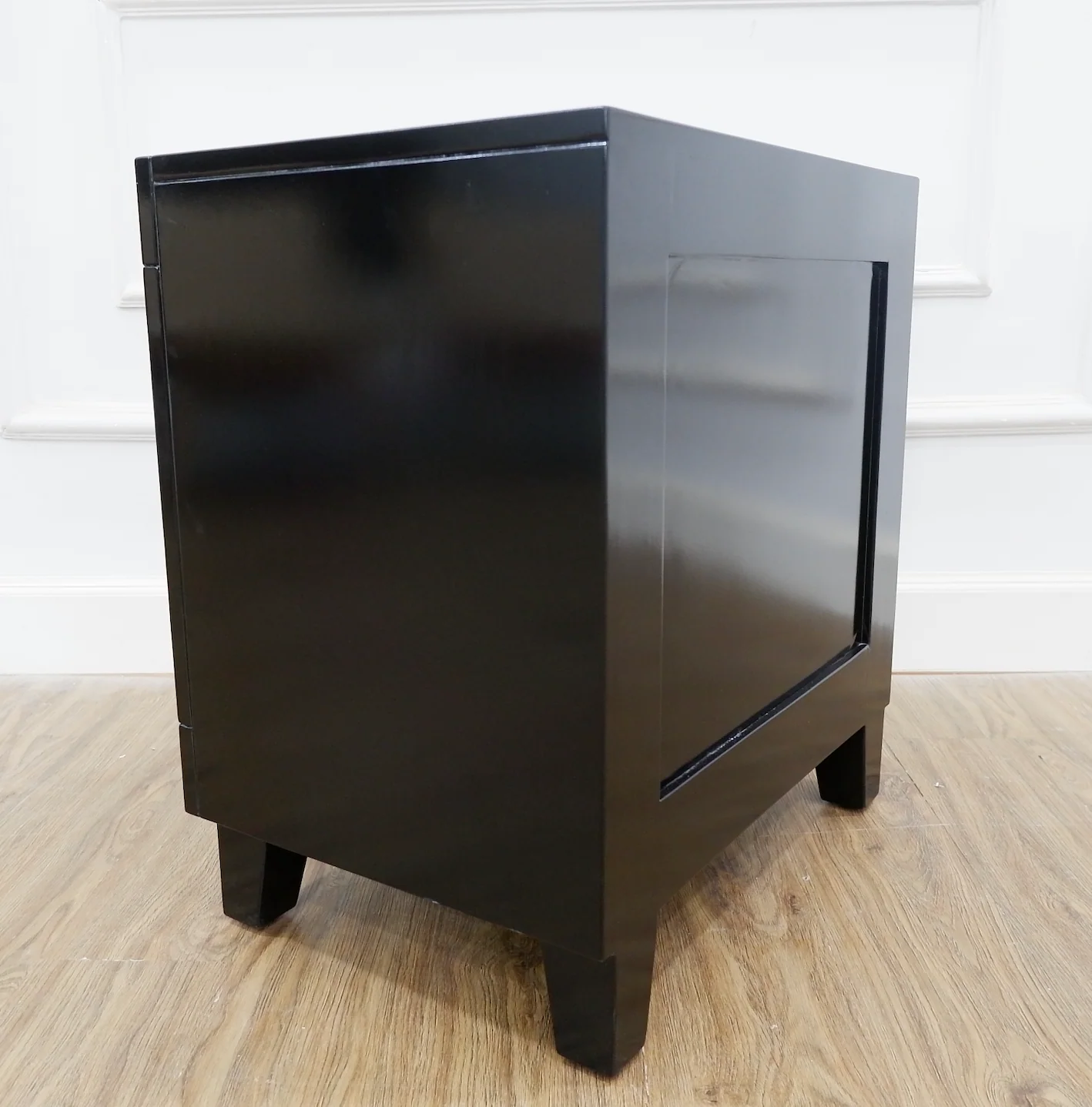 Magdeburg Bedside Table - Black - Image 6