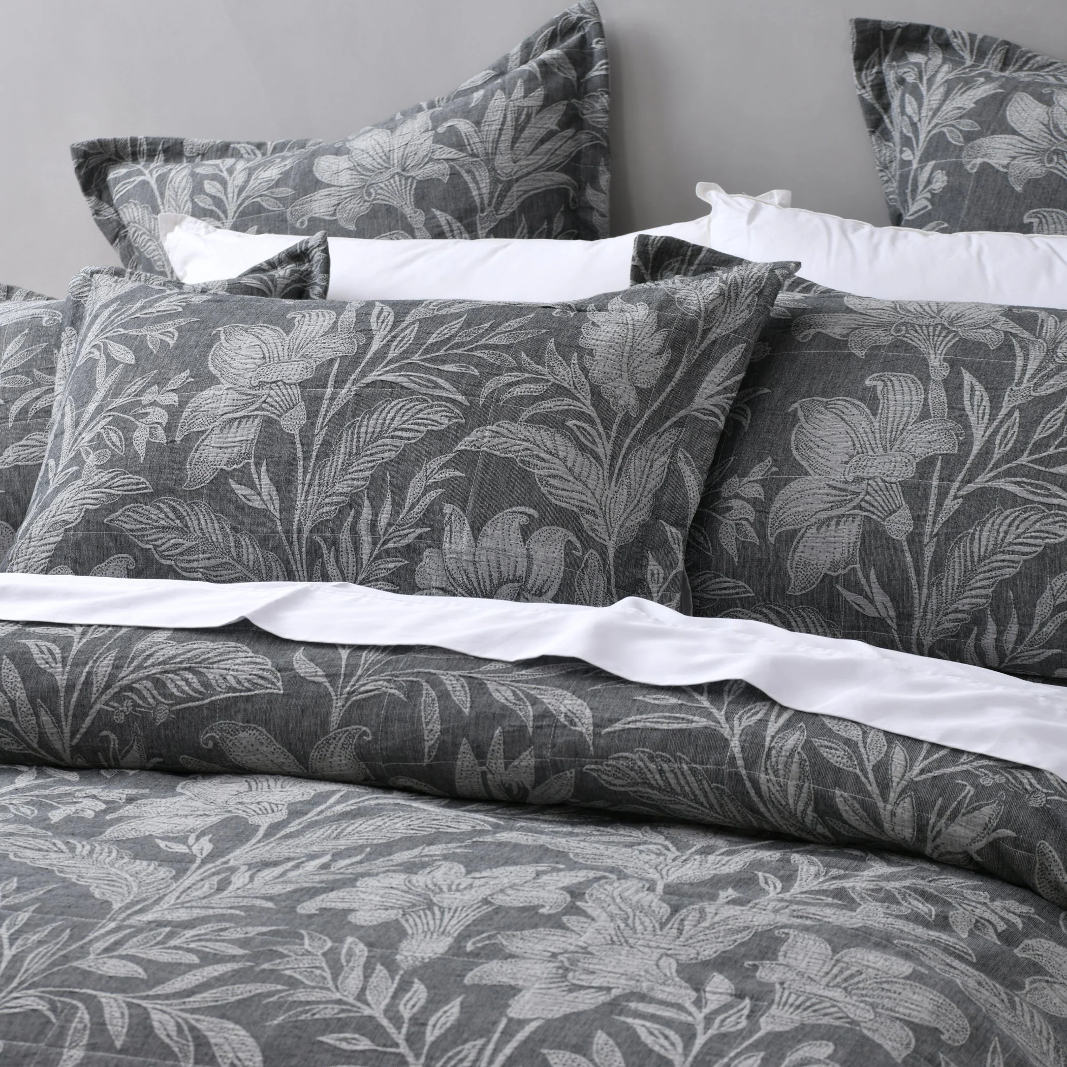 Maidstone Bedspread Set Grey - Image 2