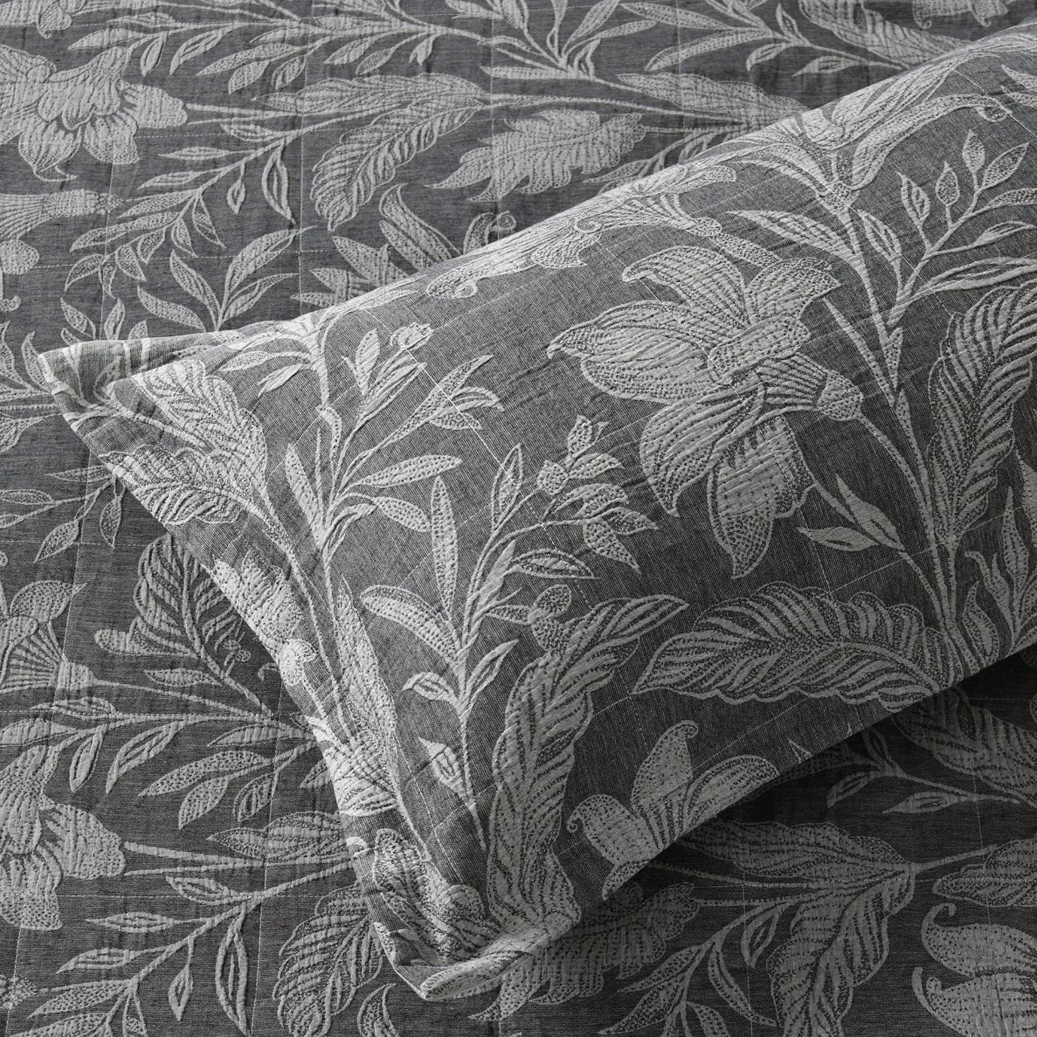 Maidstone Bedspread Set Grey - Image 3