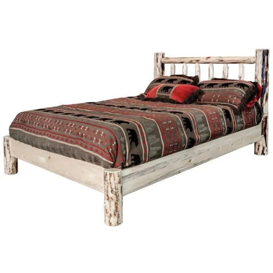 Montana Wood Bed Frame Low Foot - Image 3