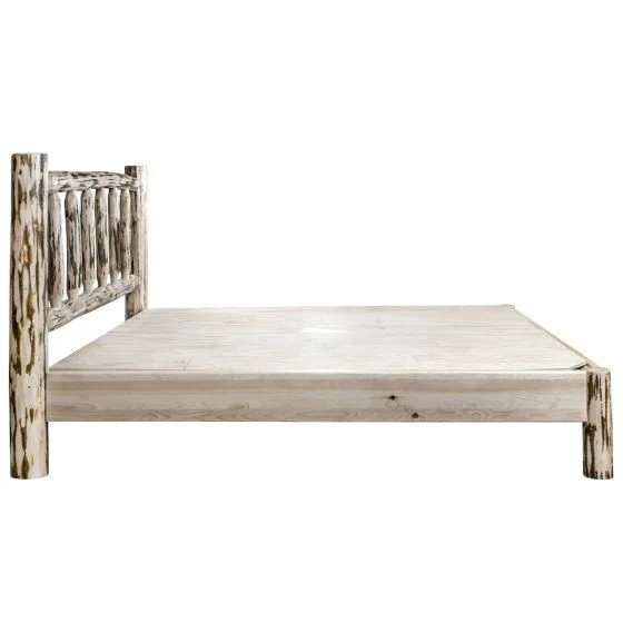Montana Wood Bed Frame Low Foot - Image 4