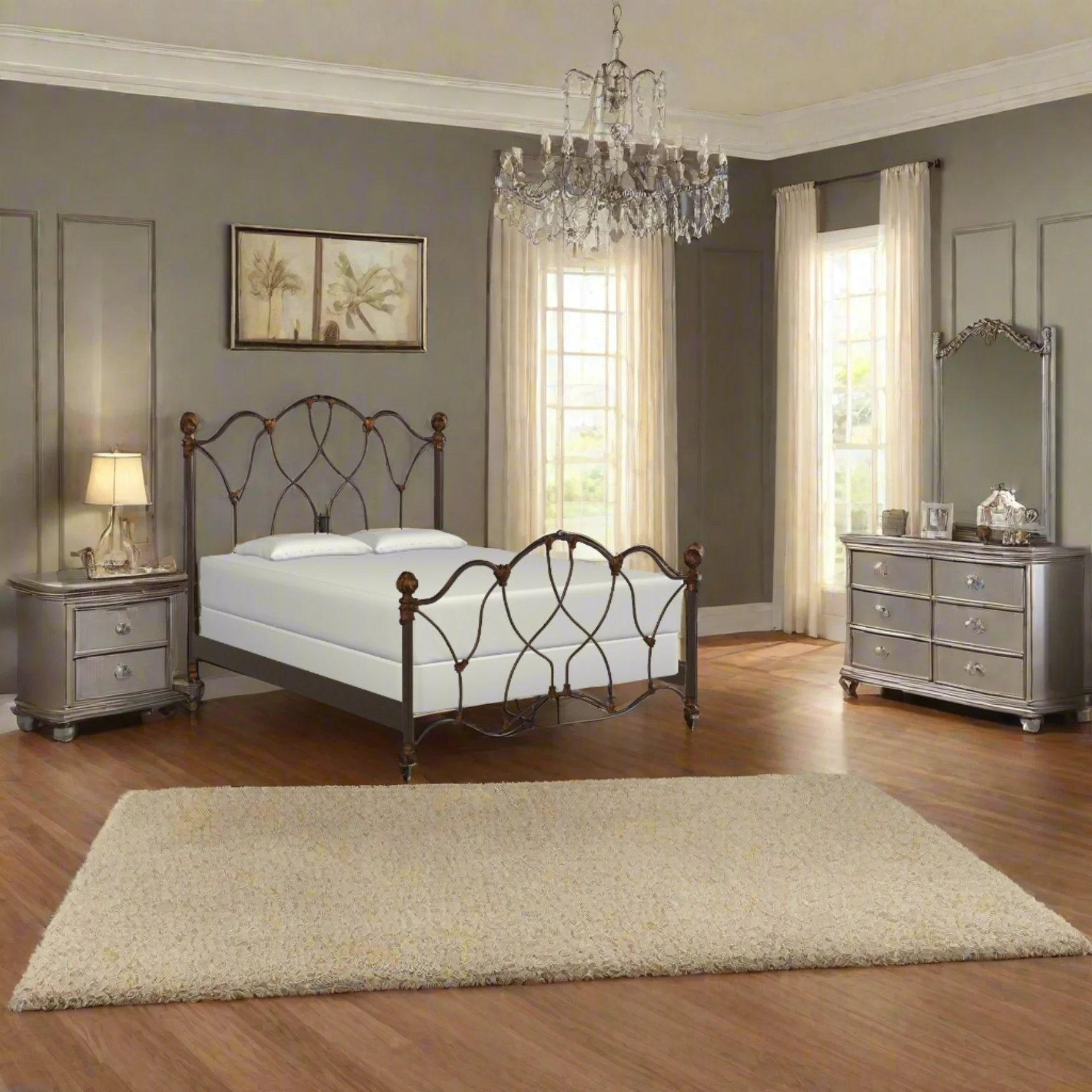 Morsley Cast Iron Bed Frame - Image 4