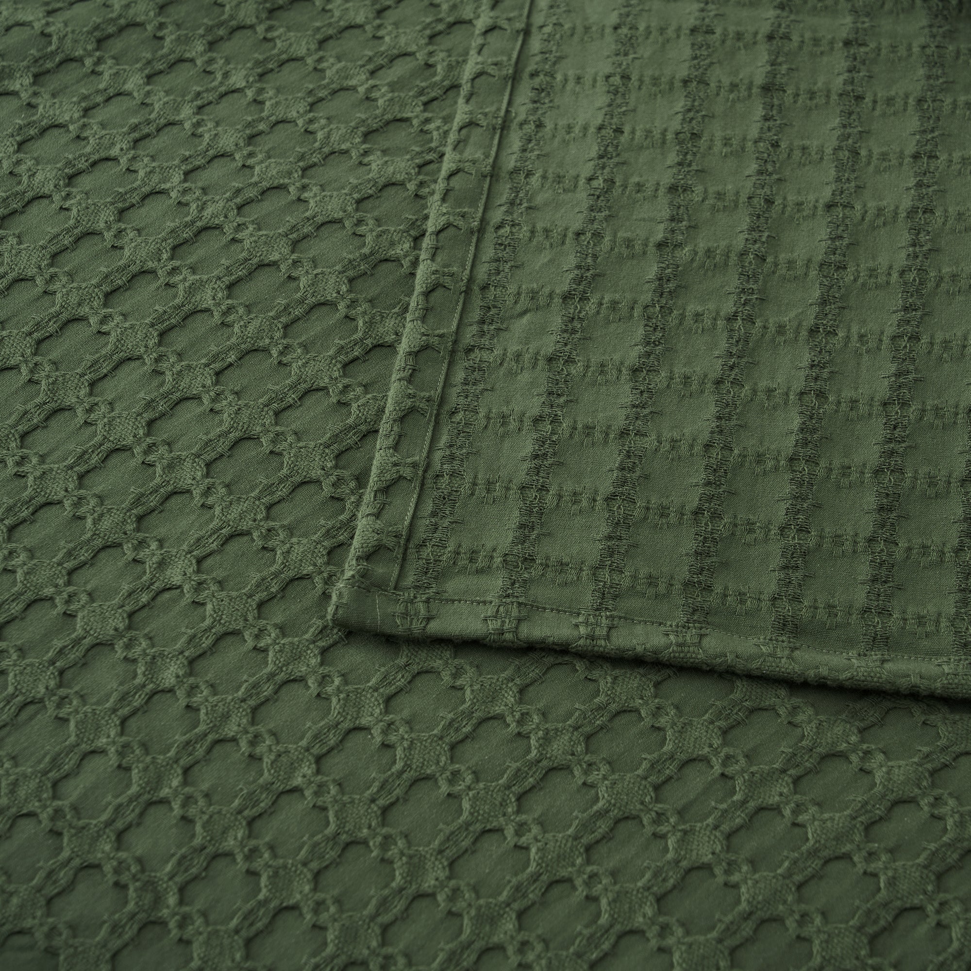 Mossbury Bedspread Set Olive - Image 5