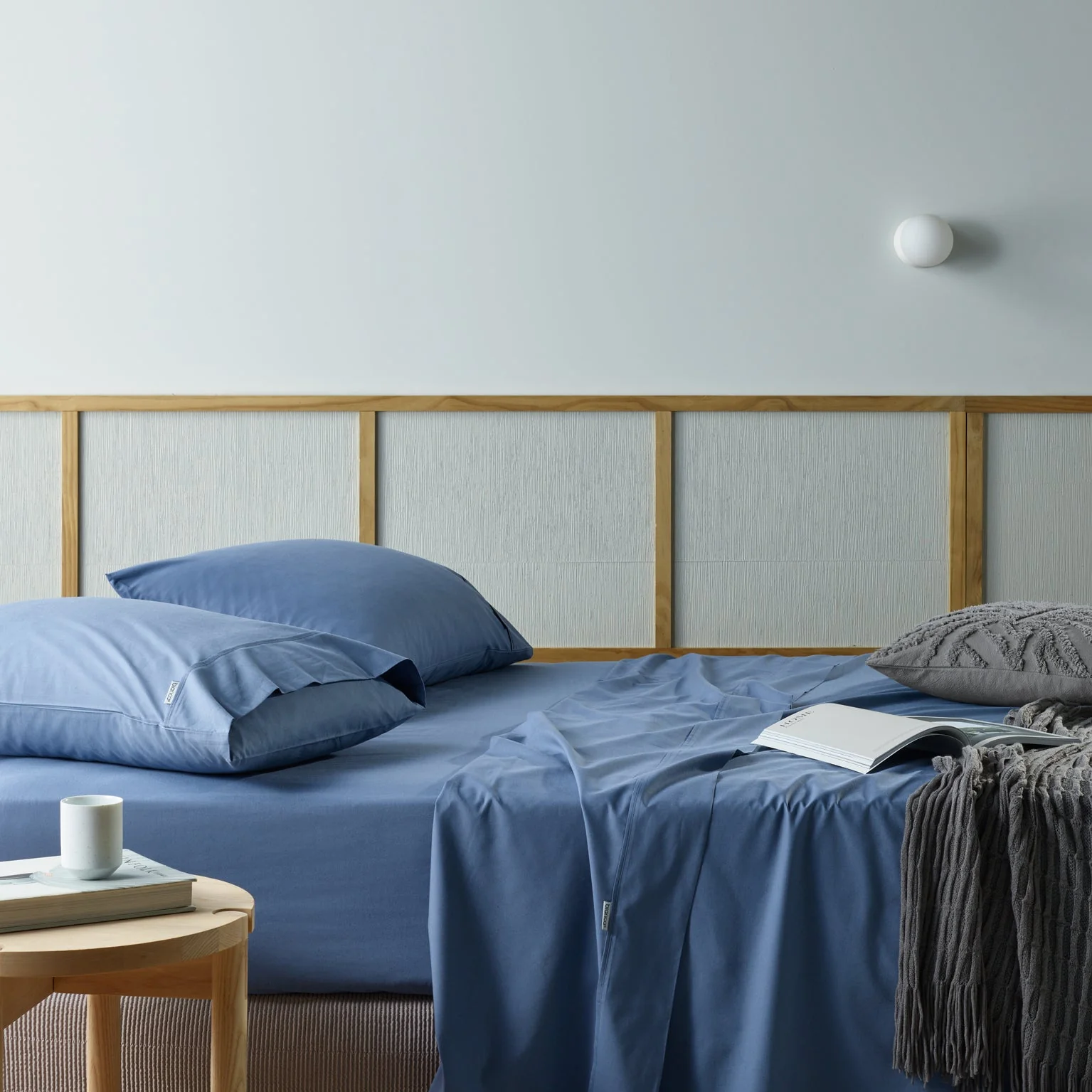 Natural Sleep Recycled Cotton and Bamboo Sheet Sets - Image 2