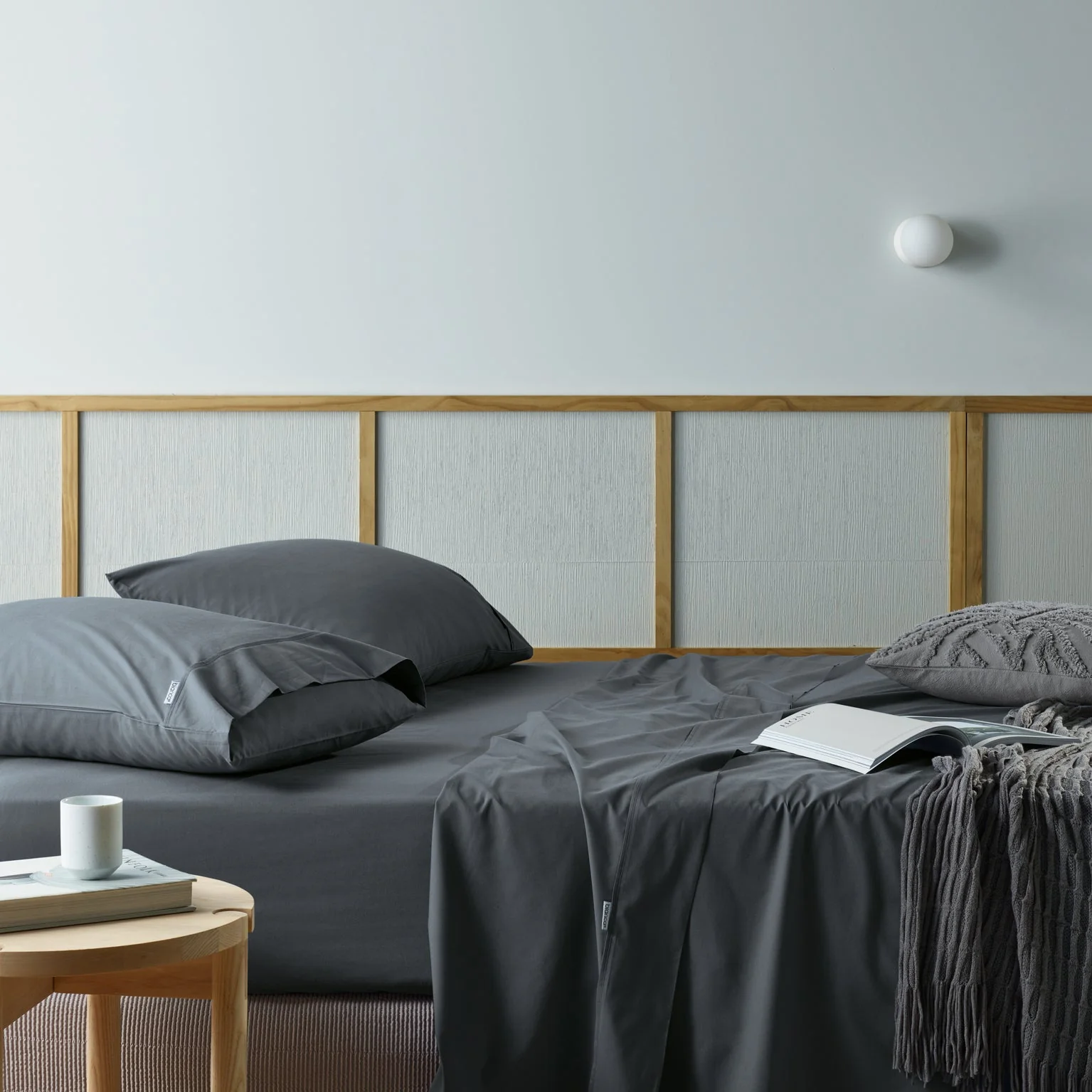 Natural Sleep Recycled Cotton and Bamboo Sheet Sets - Image 3
