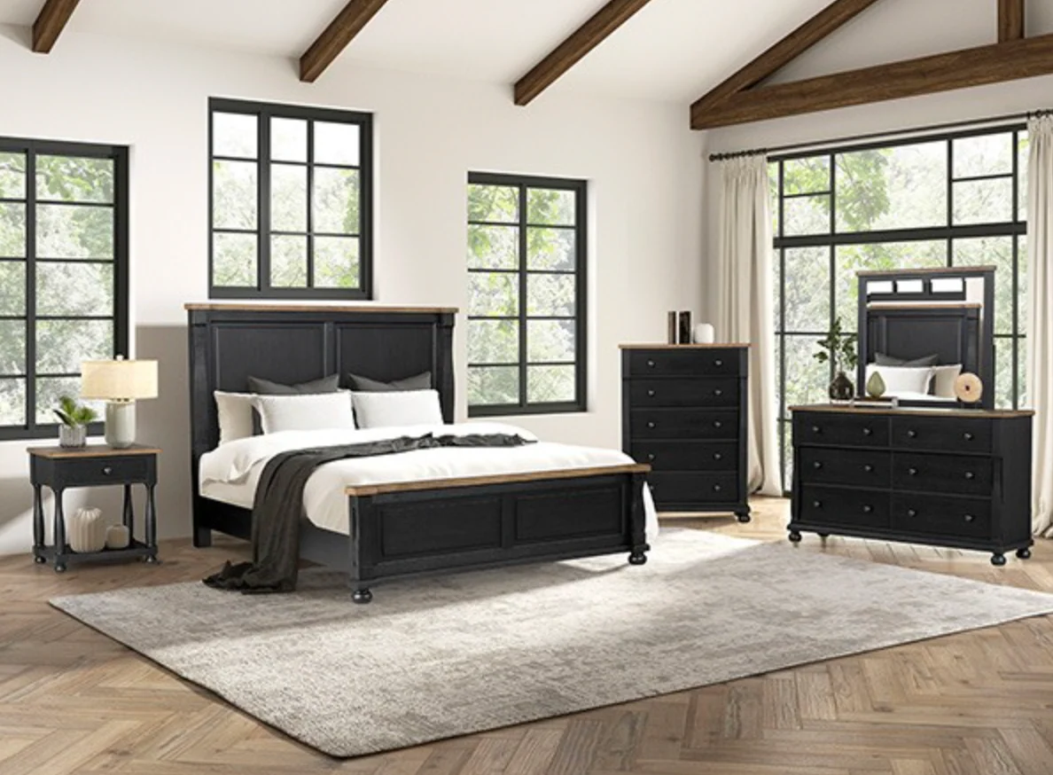 Noelle Wood Bed Frame - Image 5