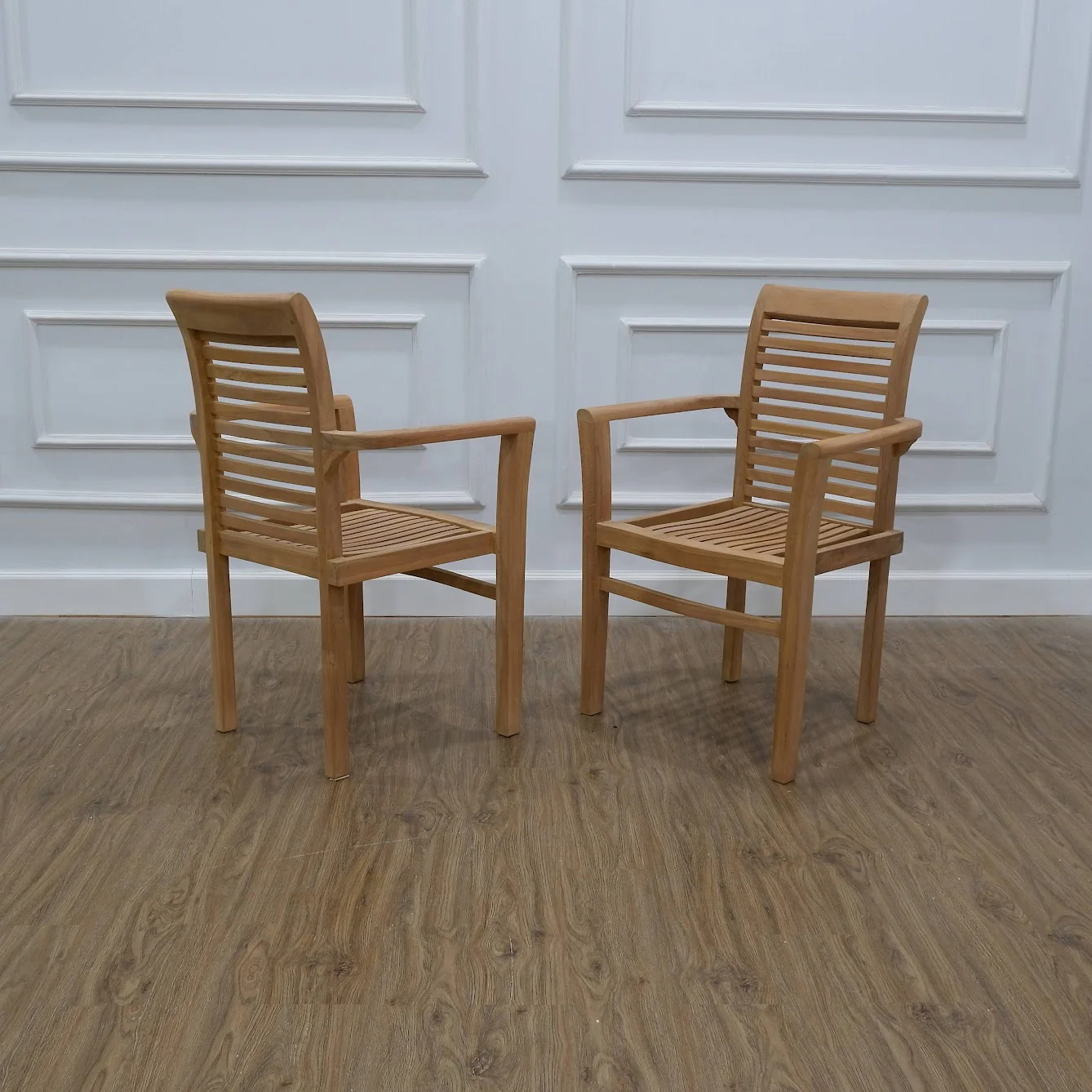 Outdoor Teak Armchair - Image 8