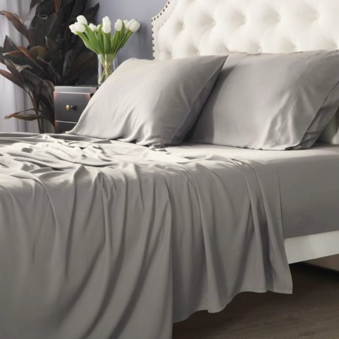 Park Avenue 500 Thread Count Natural Bamboo Cotton Sheet Sets - Image 10