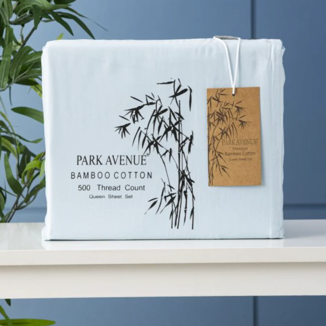 Park Avenue 500 Thread Count Natural Bamboo Cotton Sheet Sets - Image 13