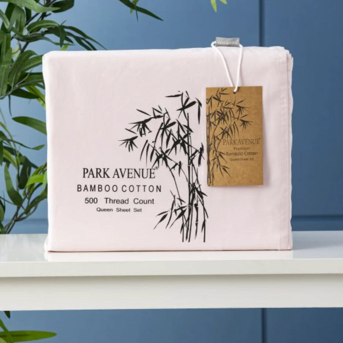 Park Avenue 500 Thread Count Natural Bamboo Cotton Sheet Sets - Image 15