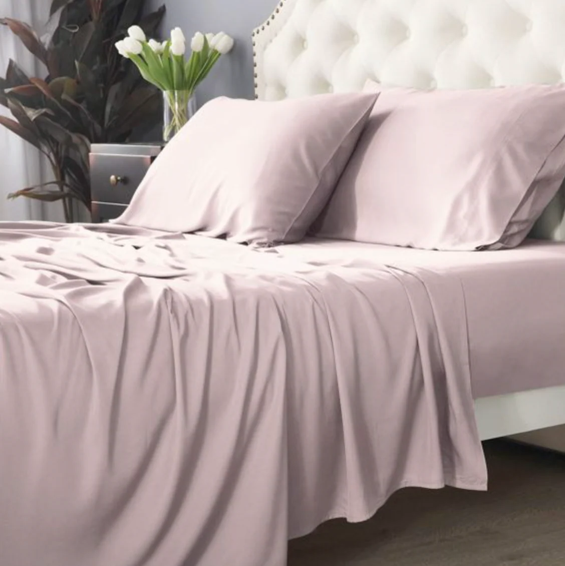 Park Avenue 500 Thread Count Natural Bamboo Cotton Sheet Sets - Image 16
