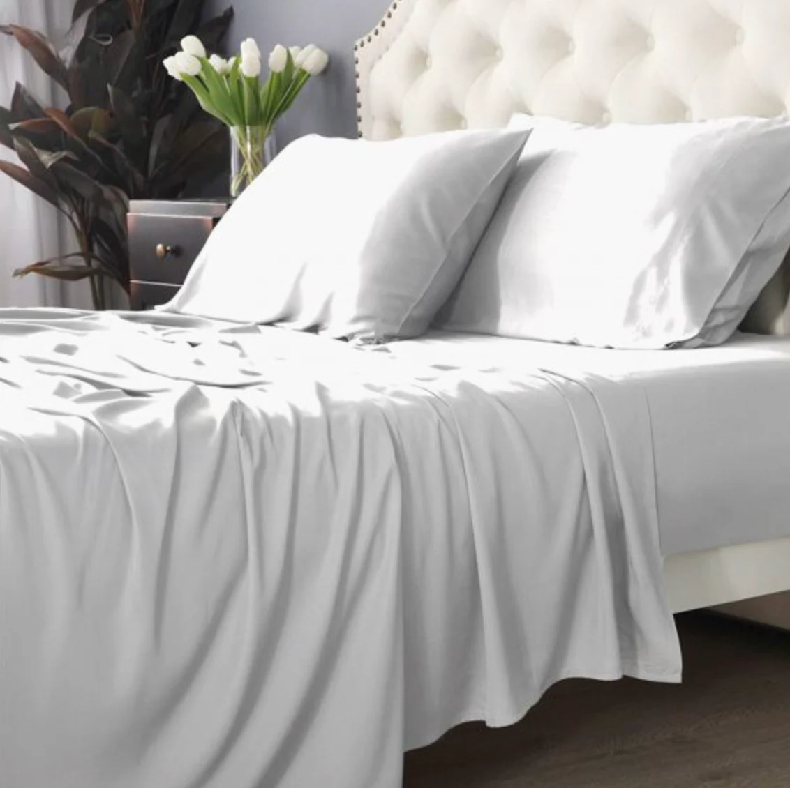 Park Avenue 500 Thread Count Natural Bamboo Cotton Sheet Sets - Image 2
