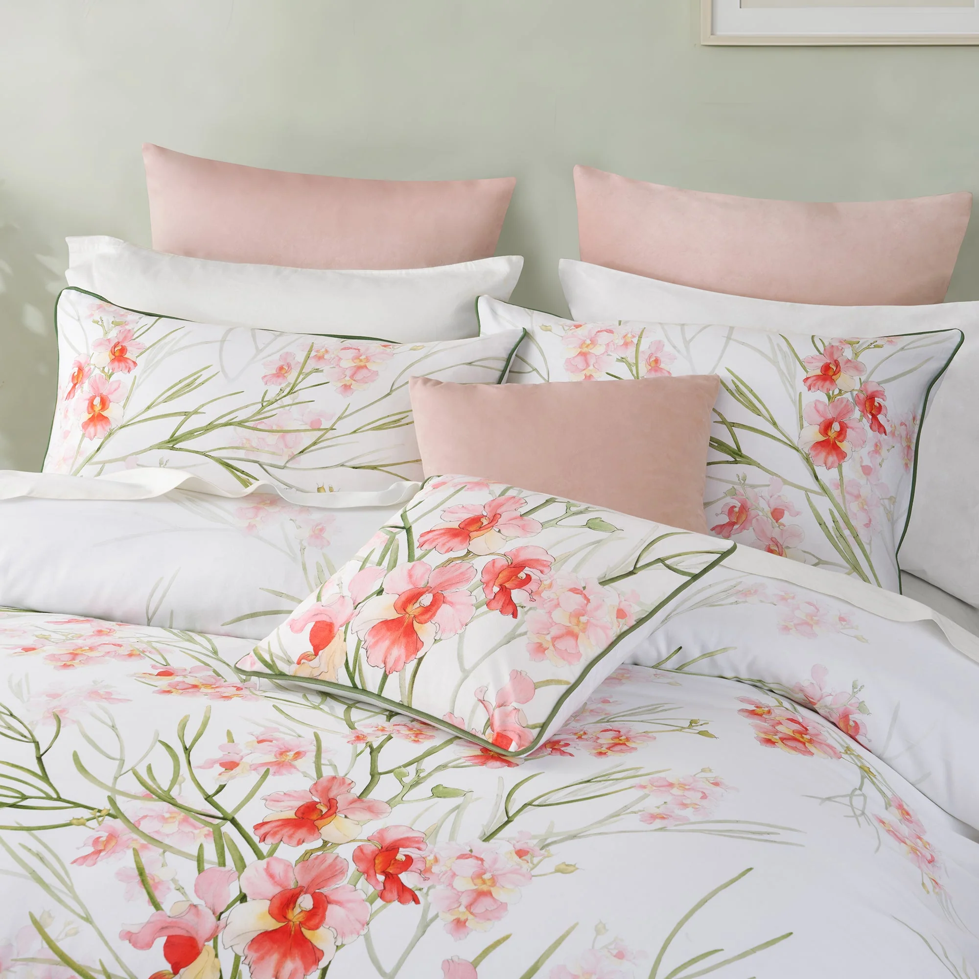 Petalyn Quilt Cover Set White - Image 2