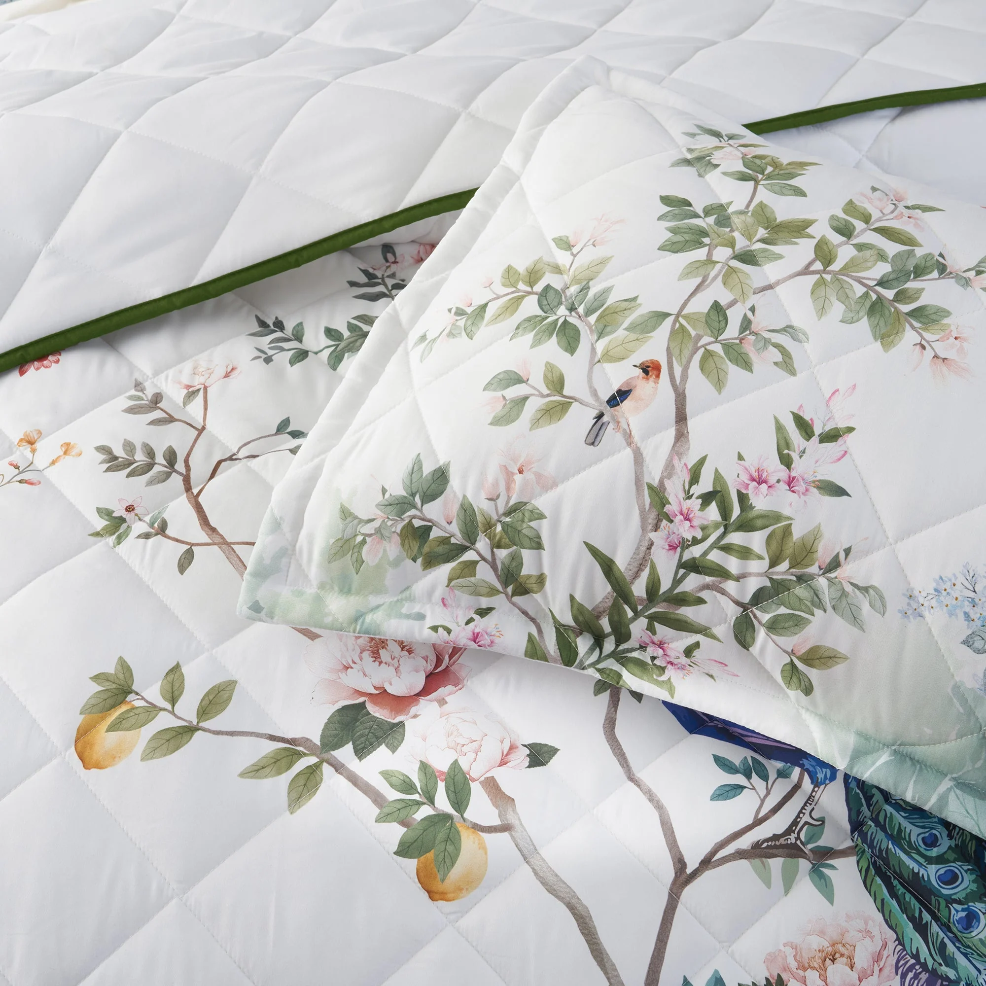 Priya Bedspread Set White - Image 3