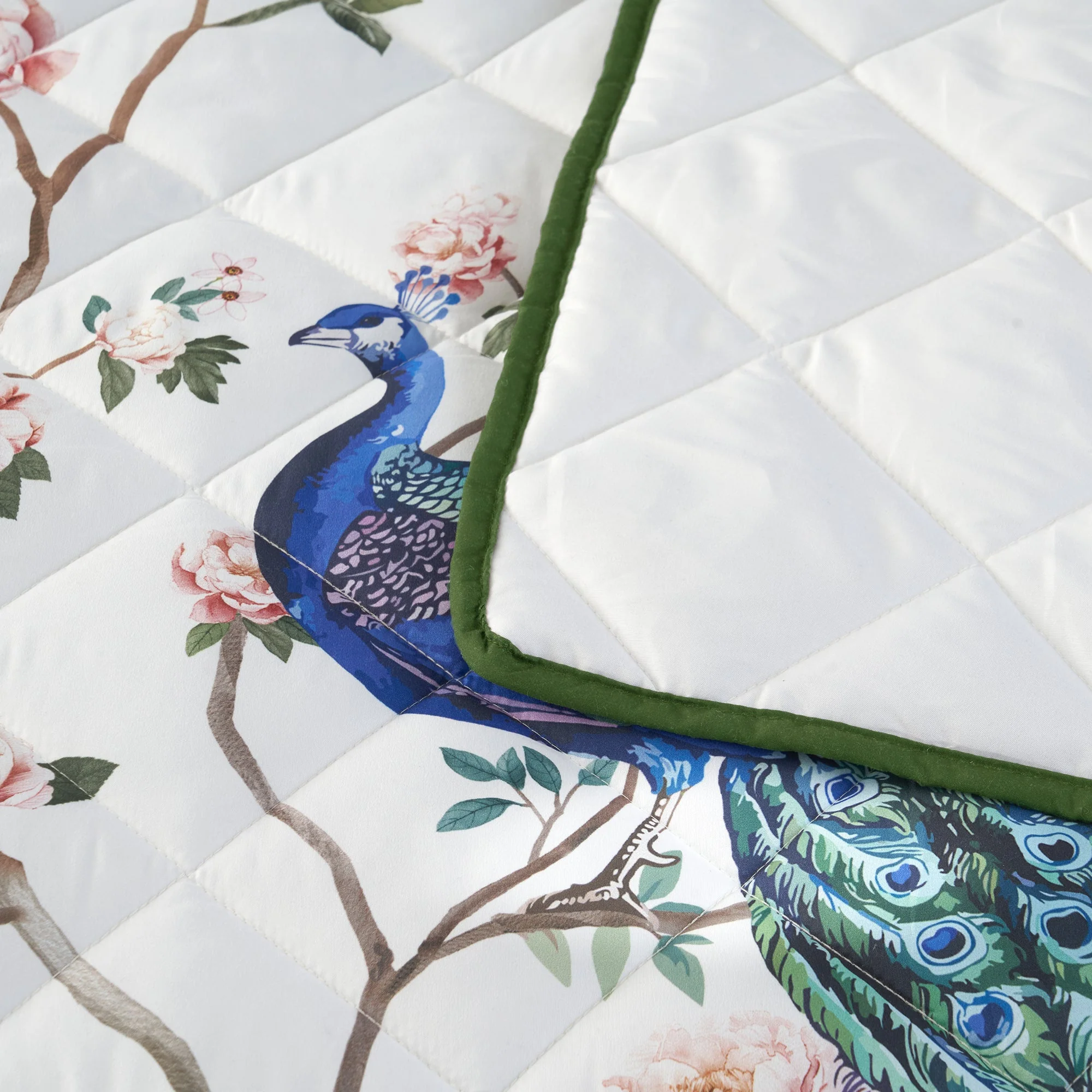 Priya Bedspread Set White - Image 4