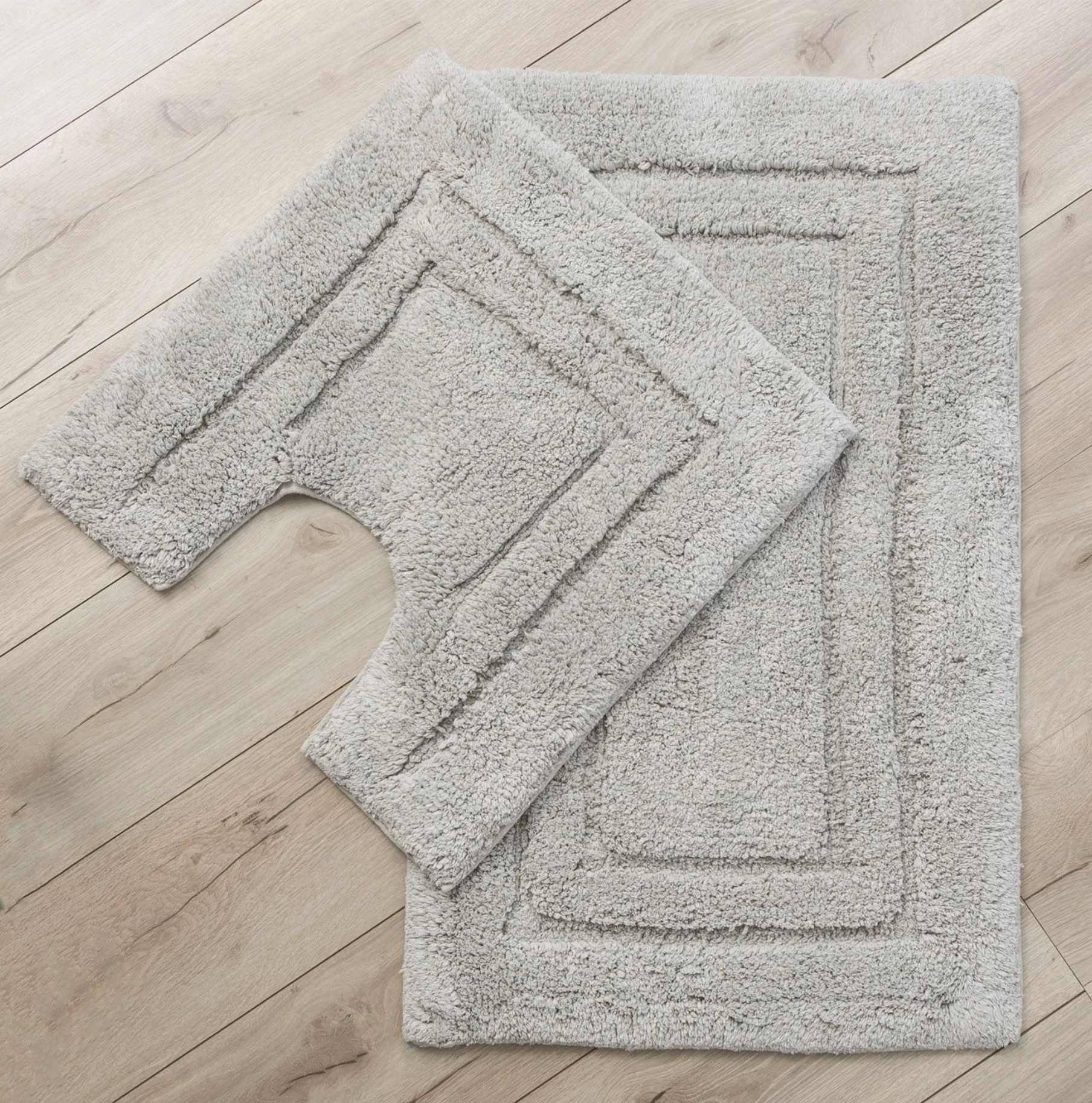 Tufted 2 Piece Bath Mat Set - Image 3