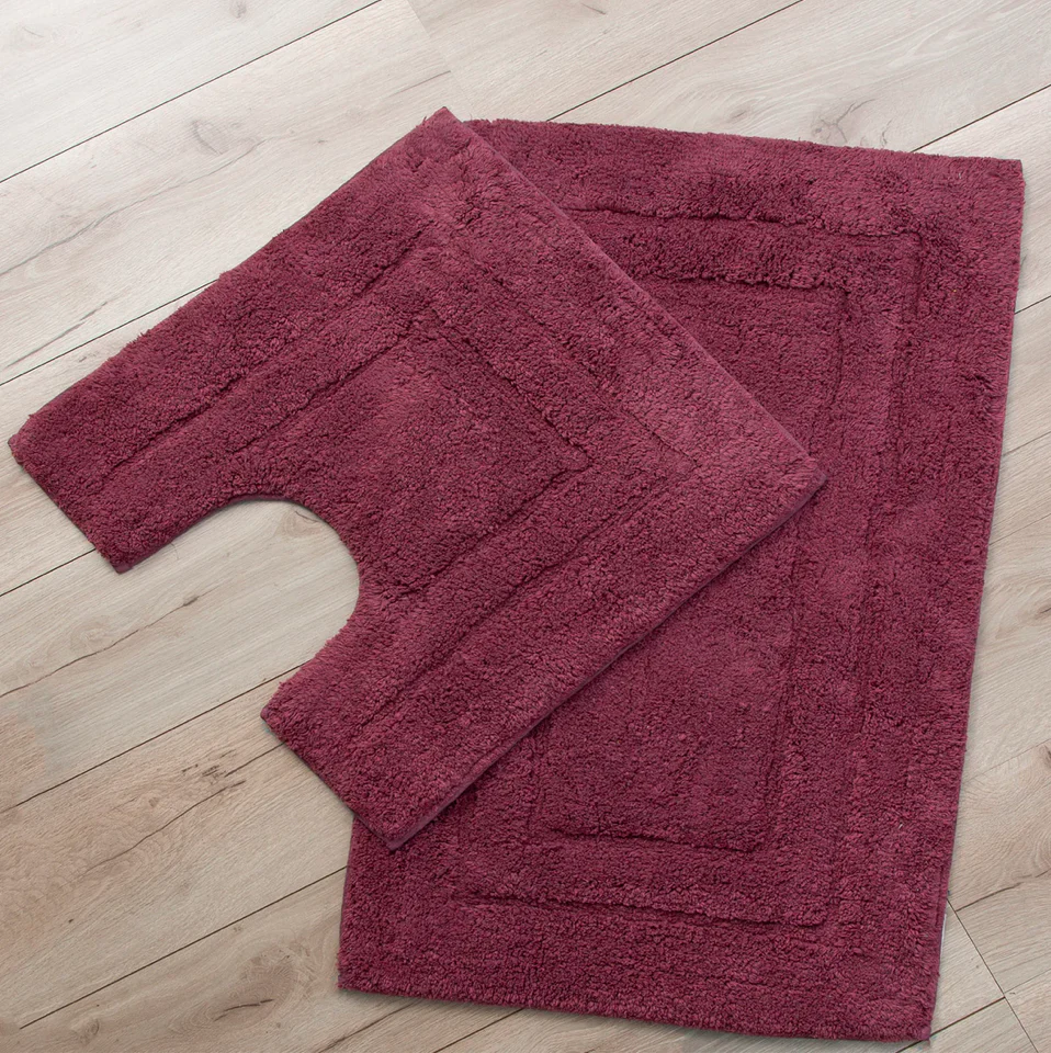 Tufted 2 Piece Bath Mat Set - Image 5
