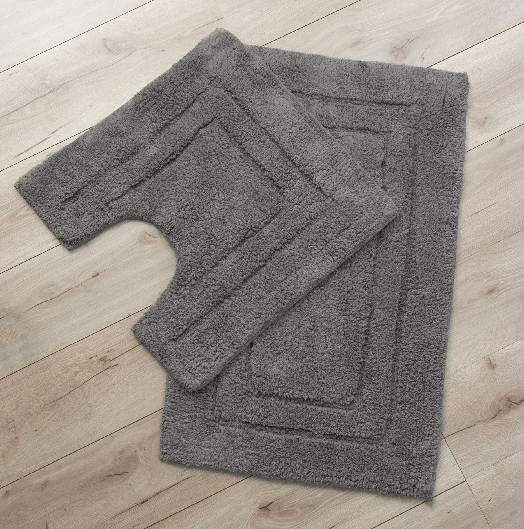 Tufted 2 Piece Bath Mat Set - Image 7