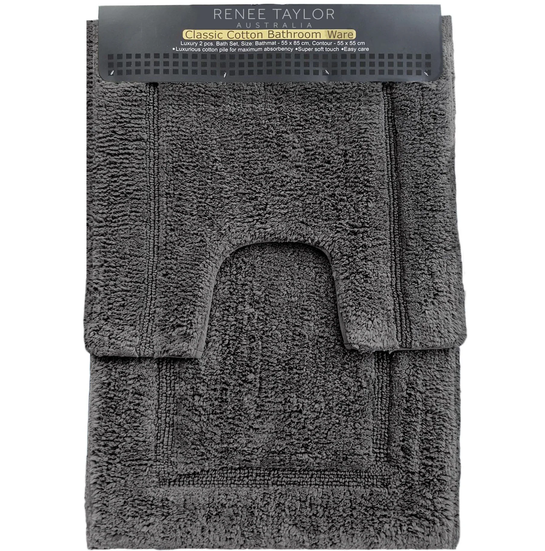 Tufted 2 Piece Bath Mat Set - Image 8