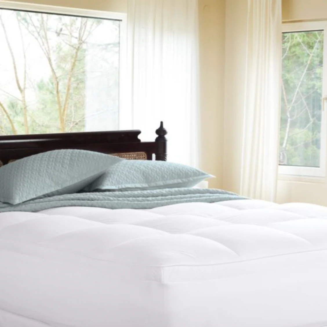 Renee Taylor Platinum 1500 GSM High Loft Fully Fitted Mattress Topper - Image 3