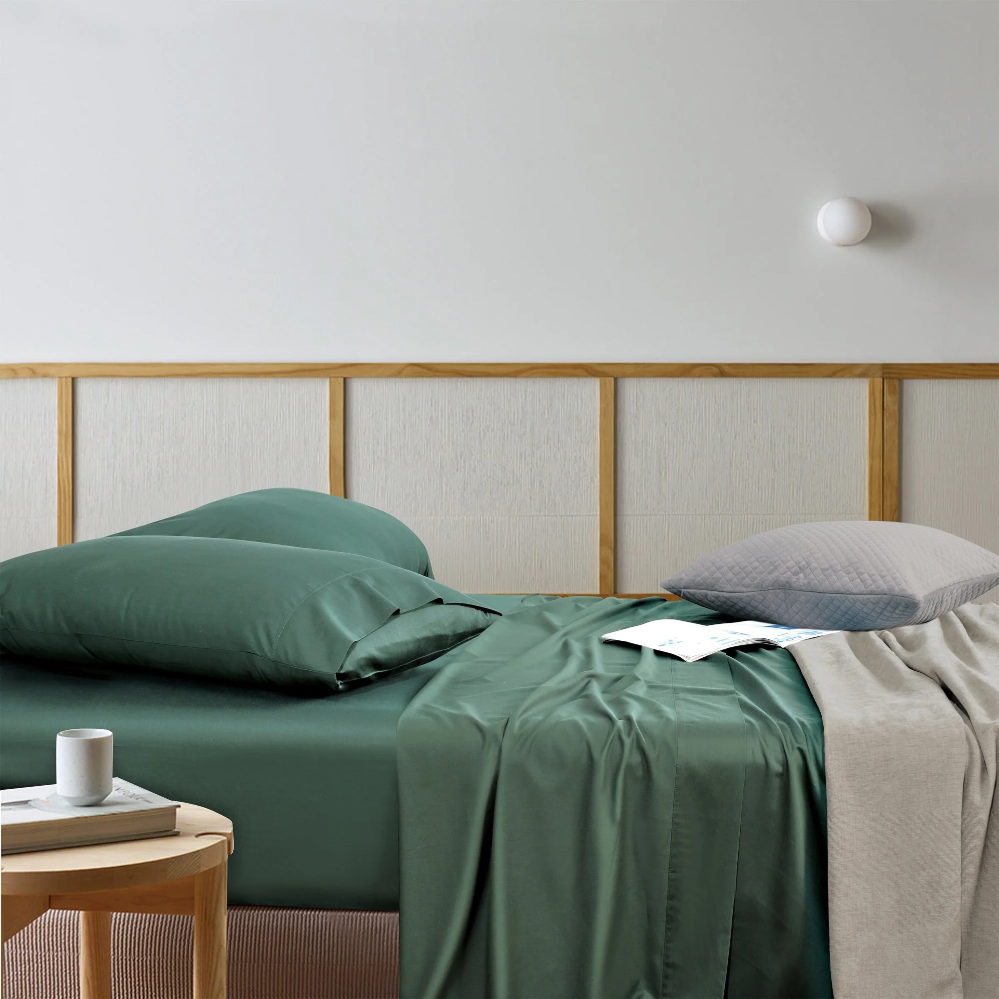 Rosebank Mega 500 Thread Count Bamboo/Cotton Sateen Weave Sheet Sets - Image 12