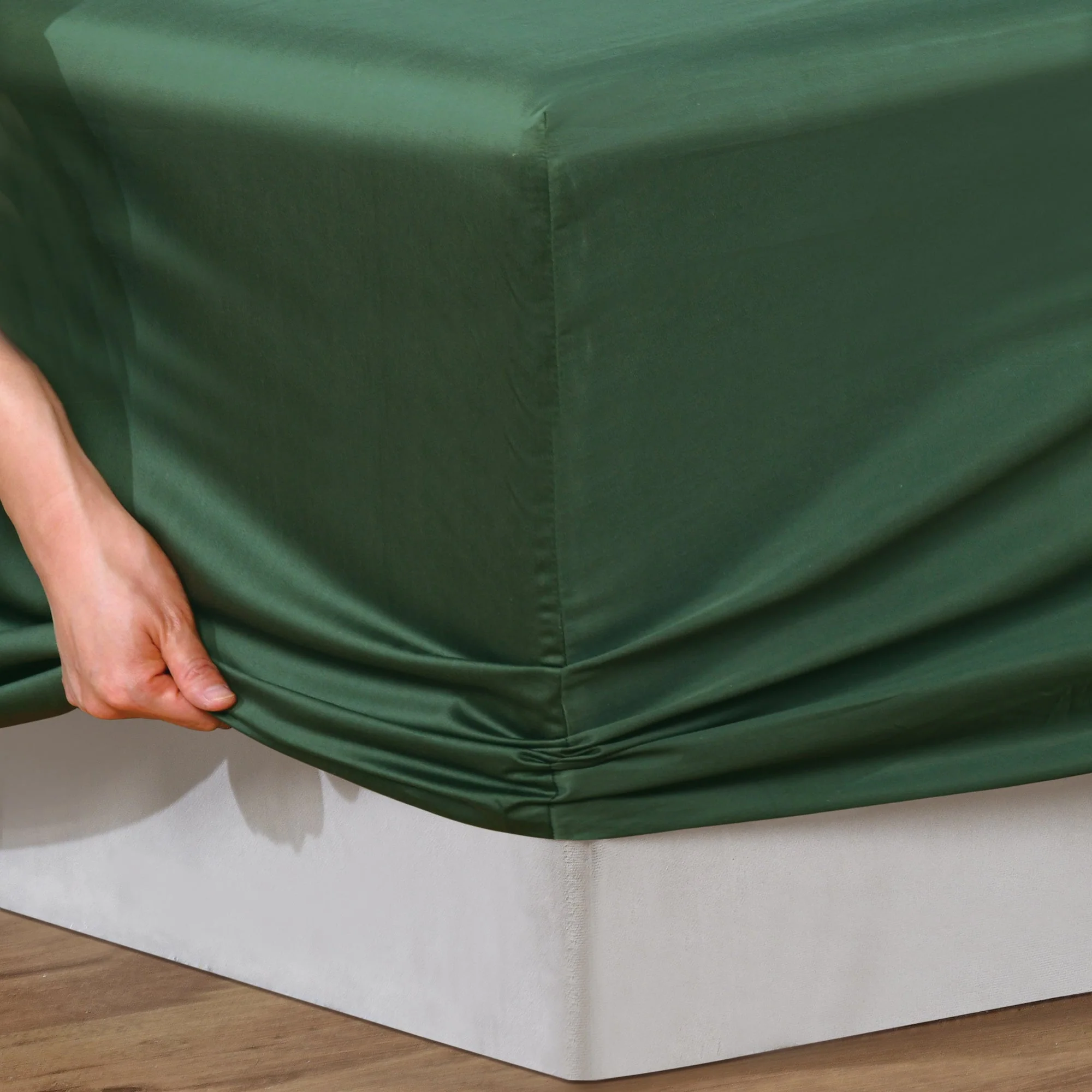 Rosebank Mega 500 Thread Count Bamboo/Cotton Sateen Weave Sheet Sets - Image 15