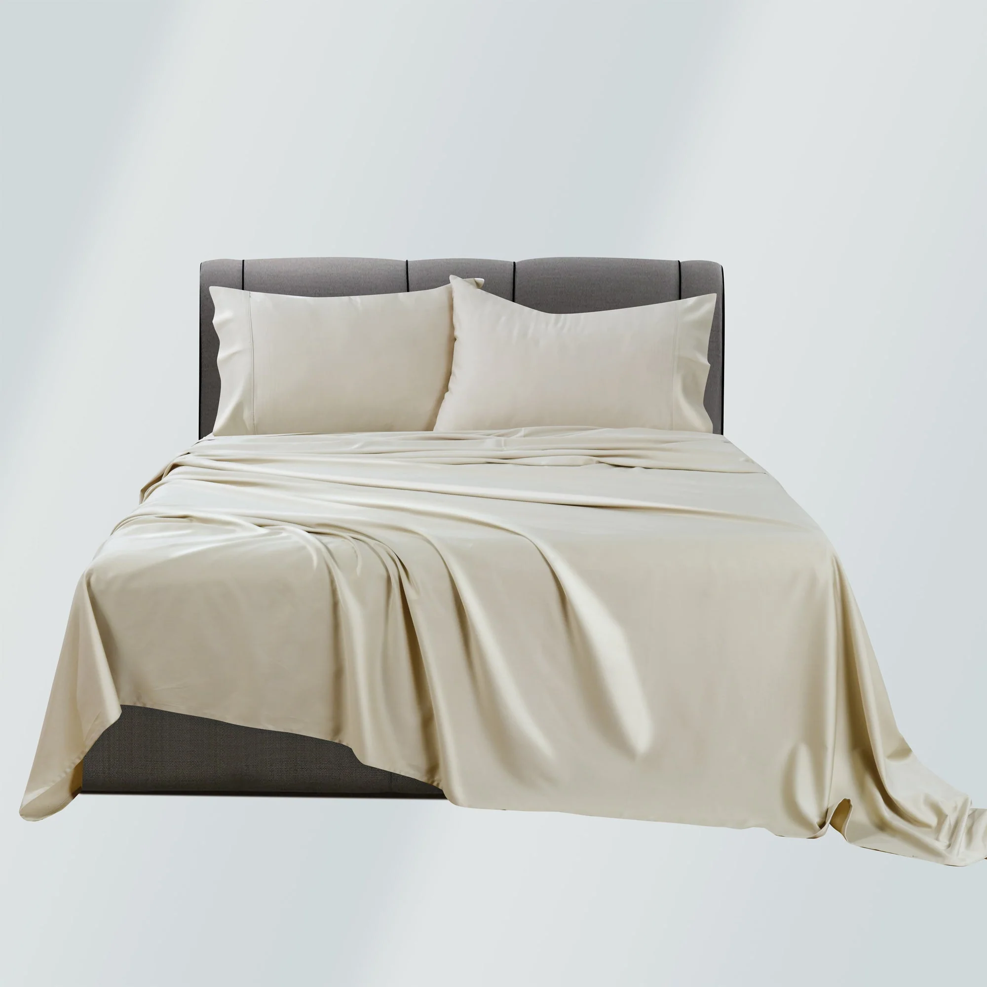 Rosebank Mega 500 Thread Count Bamboo/Cotton Sateen Weave Sheet Sets - Image 18