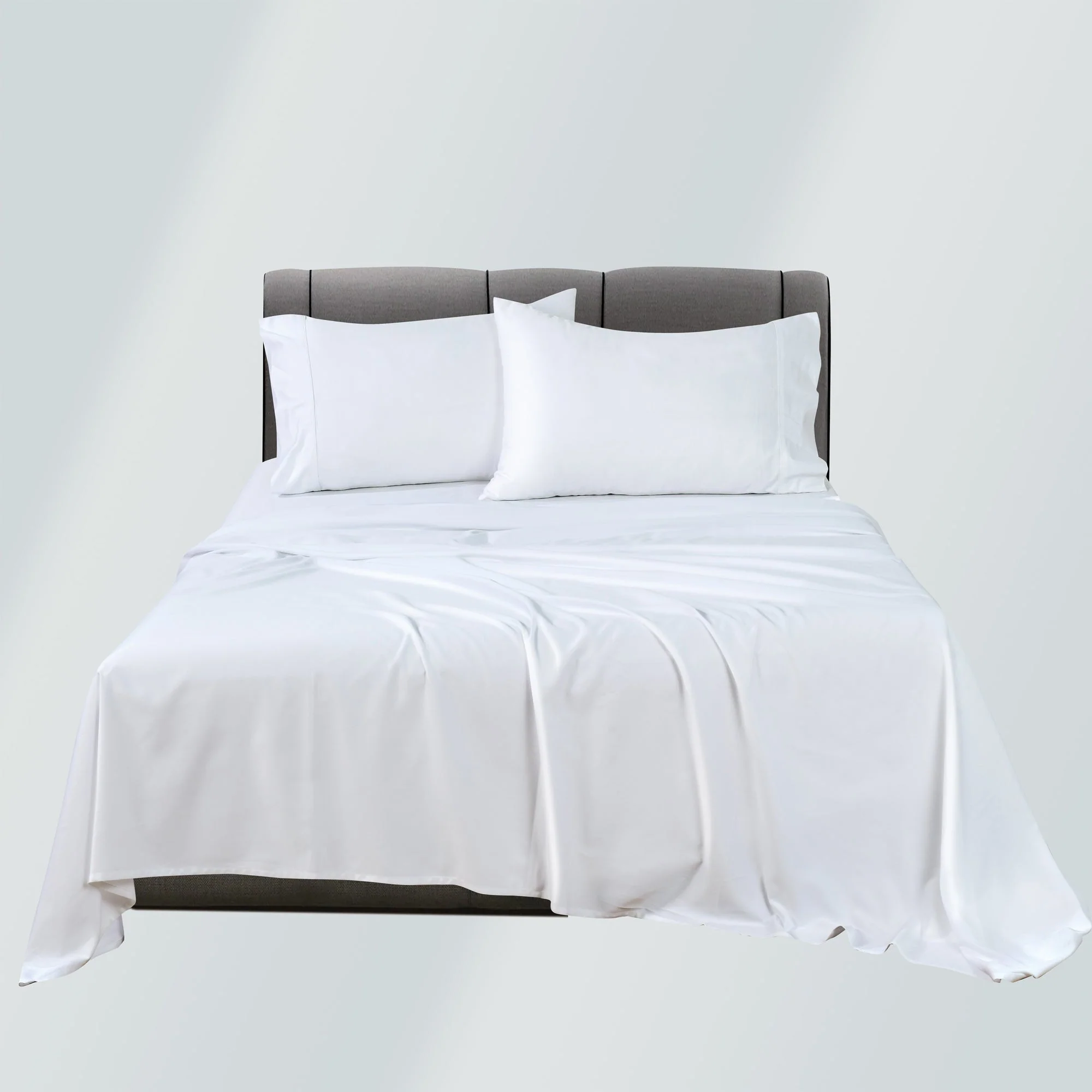 Rosebank Mega 500 Thread Count Bamboo/Cotton Sateen Weave Sheet Sets - Image 26