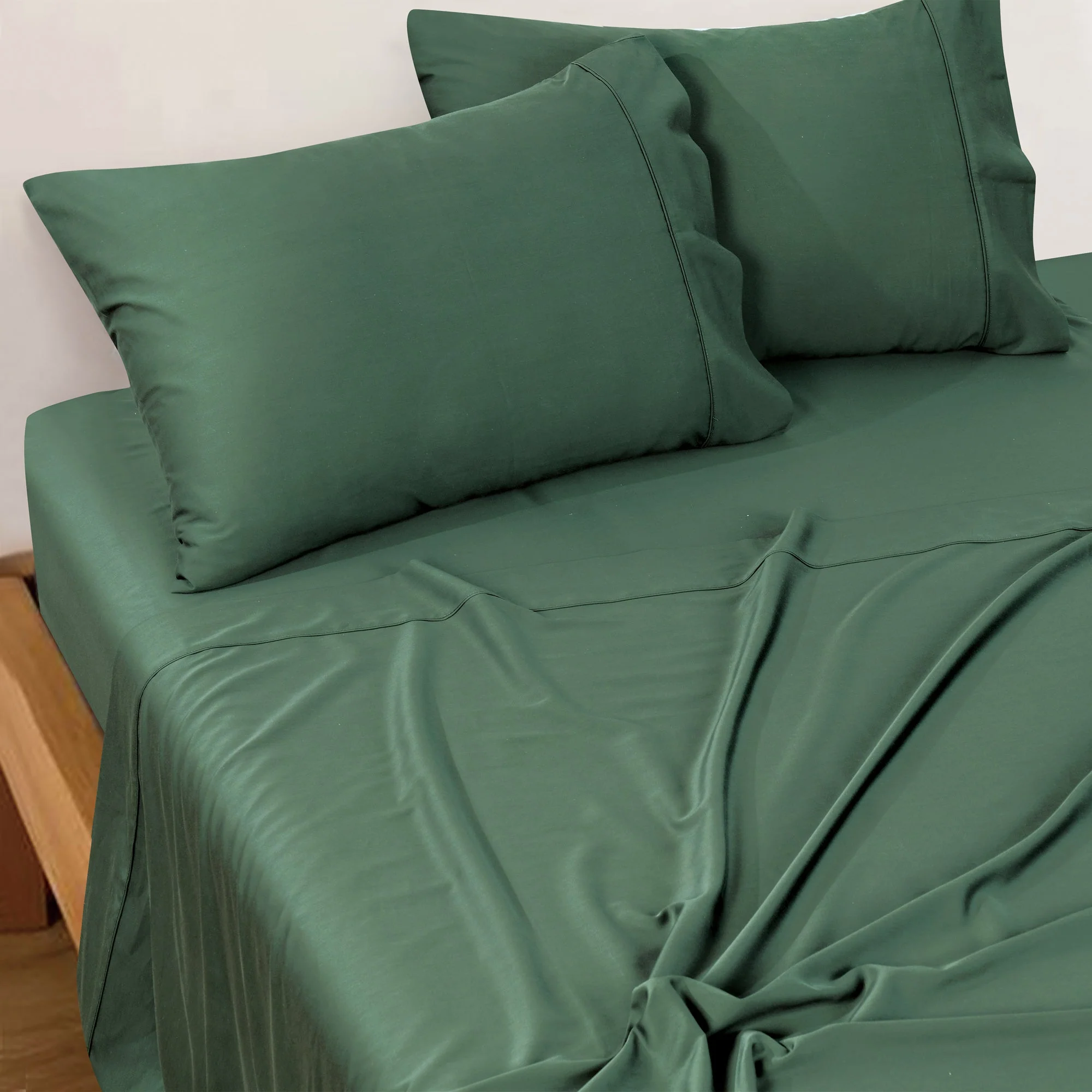 Rosebank Mega 500 Thread Count Bamboo/Cotton Sateen Weave Sheet Sets - Image 9