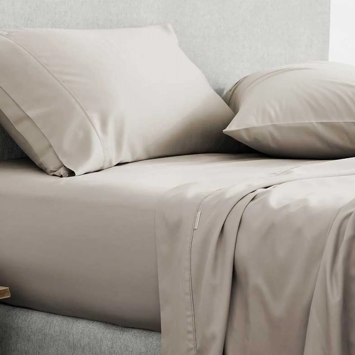 Tencel™ Lyocell Fibre & Cotton 500 Thread Count Sheet Set - Image 7