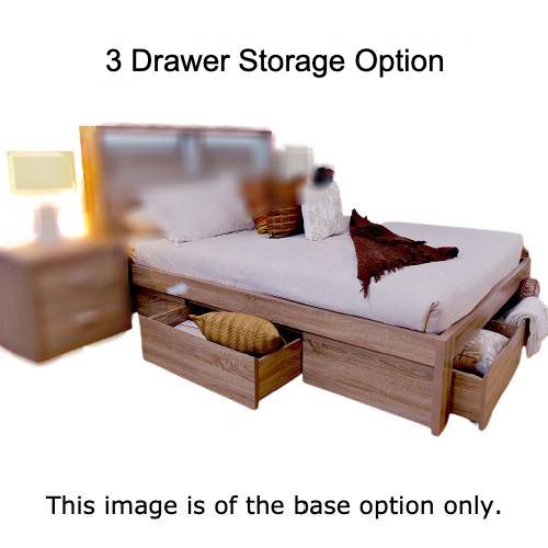 Everest Wood Bed Frame - Image 3