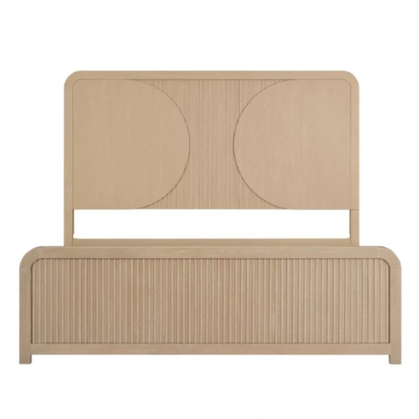 Tangerine Wood Bed Frame - Image 3