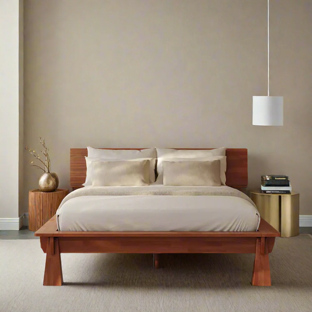 Tokyo Wood Bed Frame - Image 2