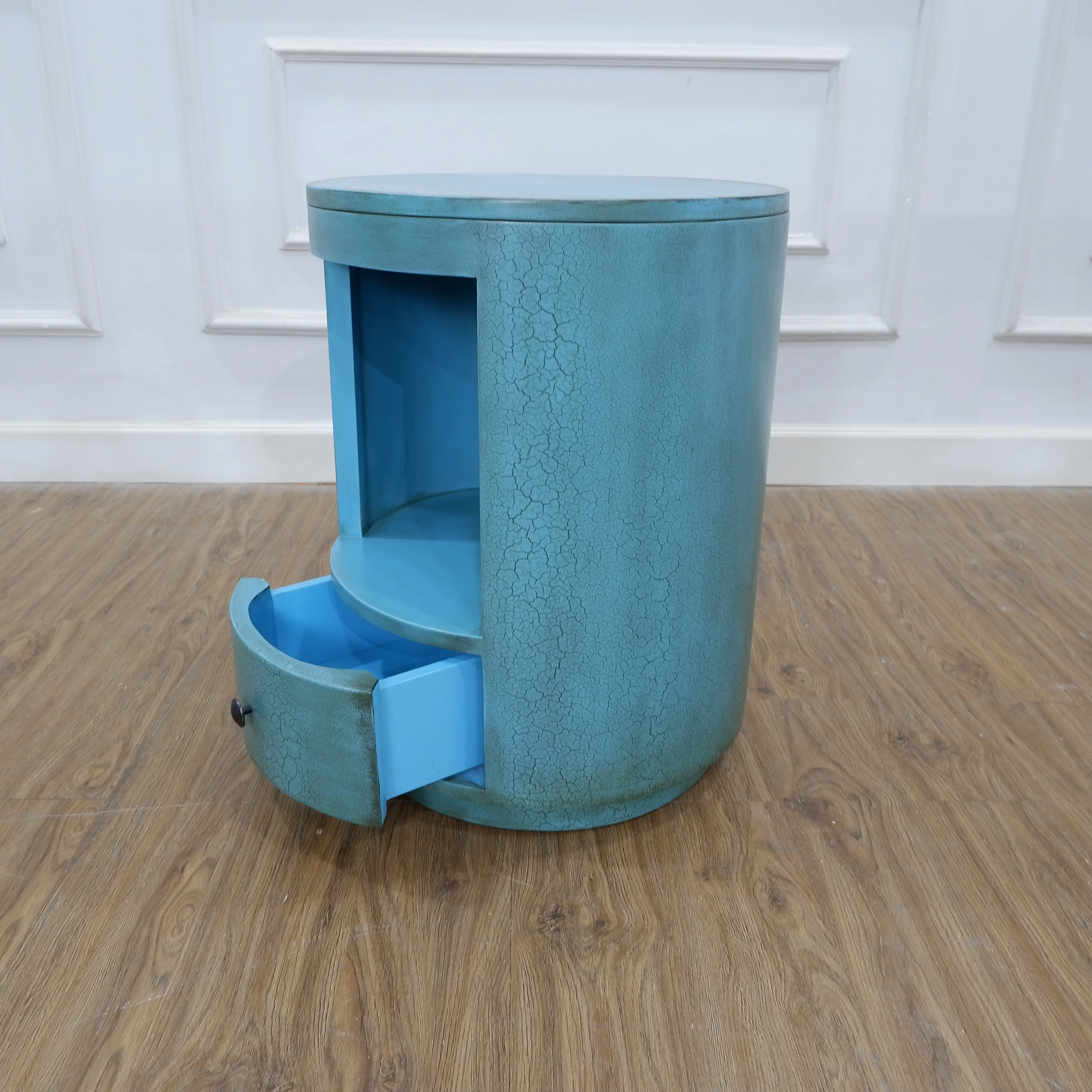 Turquoise Bedside Table - Image 5