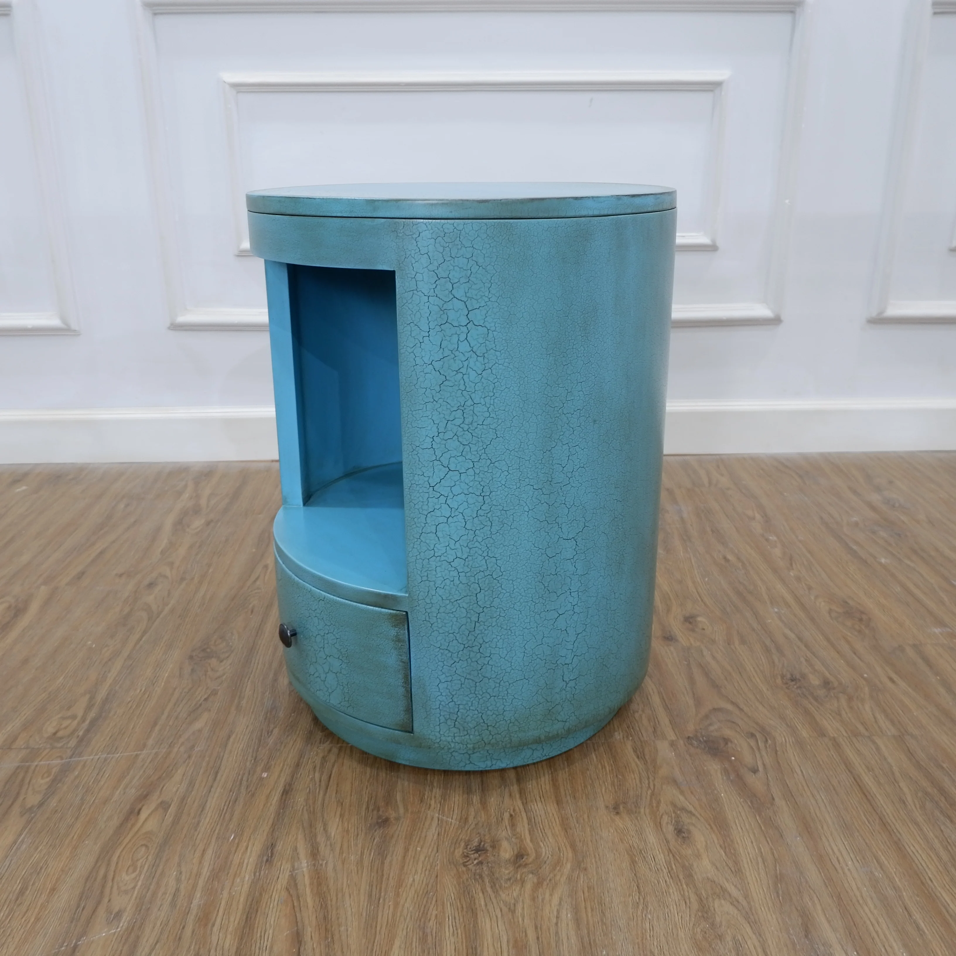 Turquoise Bedside Table - Image 6