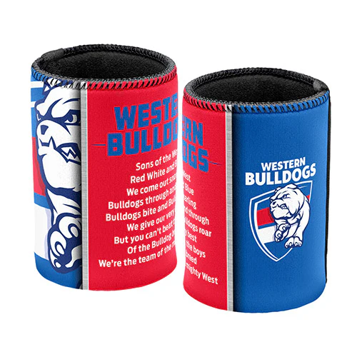 Western Bulldogs Team Song Can Cooler - Image 2