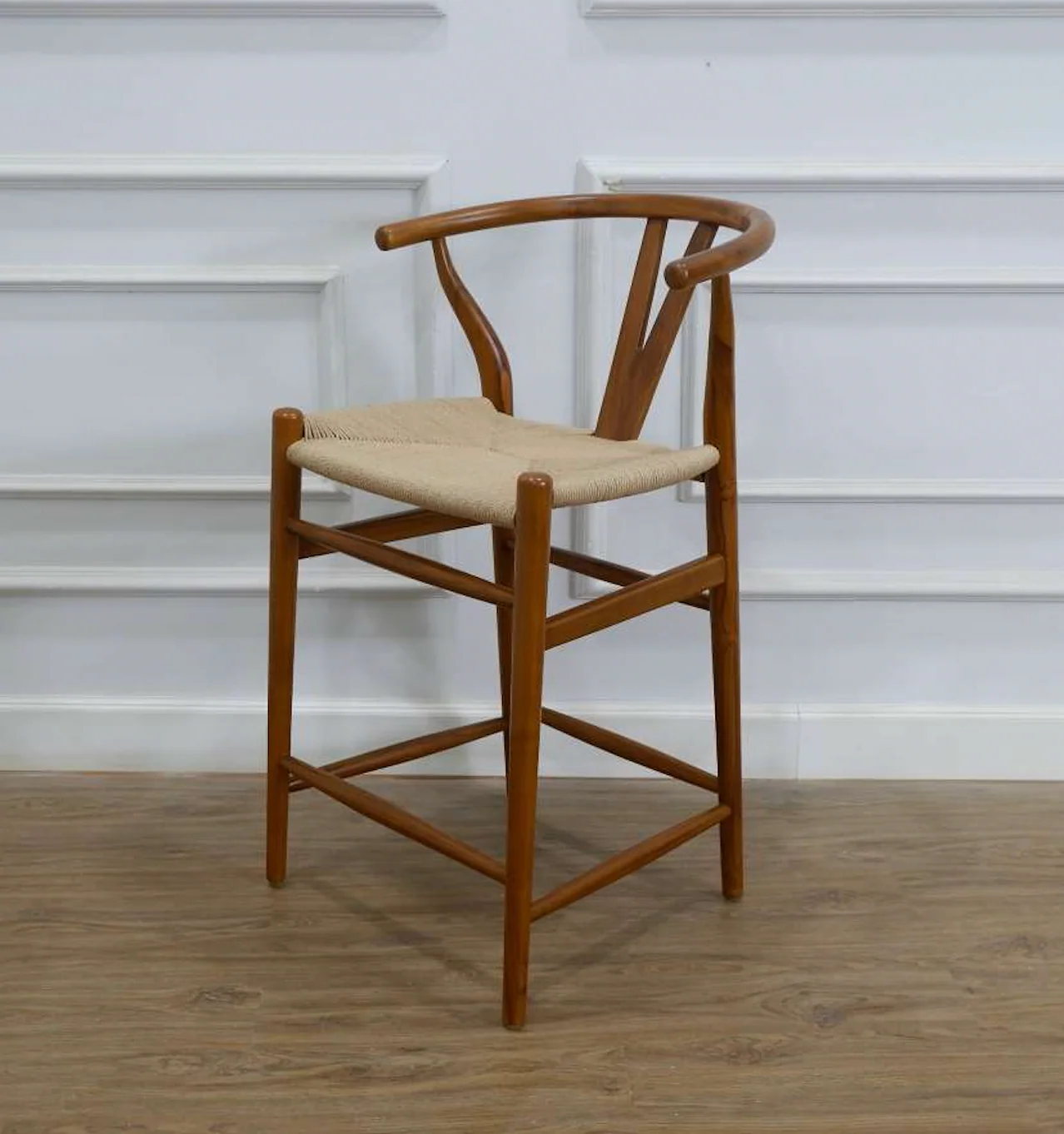 Wishbone Bar Stool - Image 2