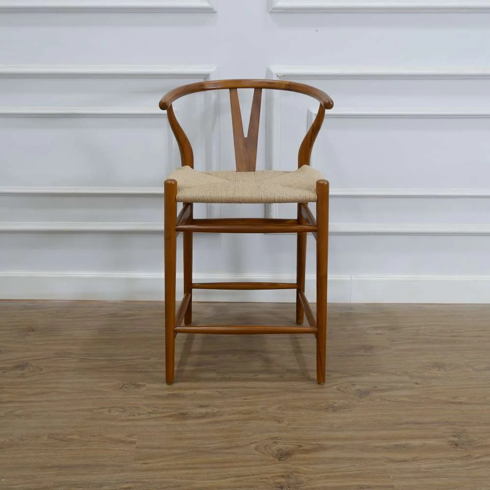Wishbone Bar Stool - Image 5